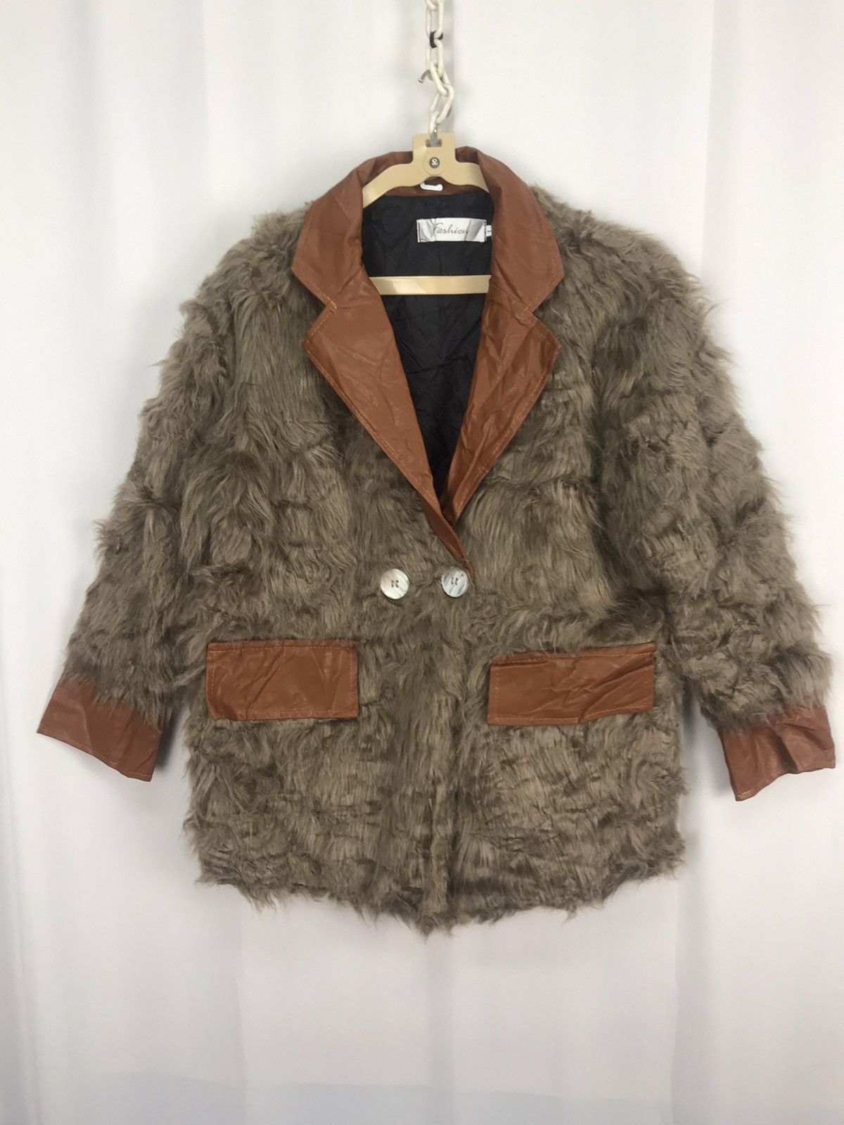 Other Fashion fur button jacket Size M / US 6-8 / IT 42-44 - 6 Thumbnail