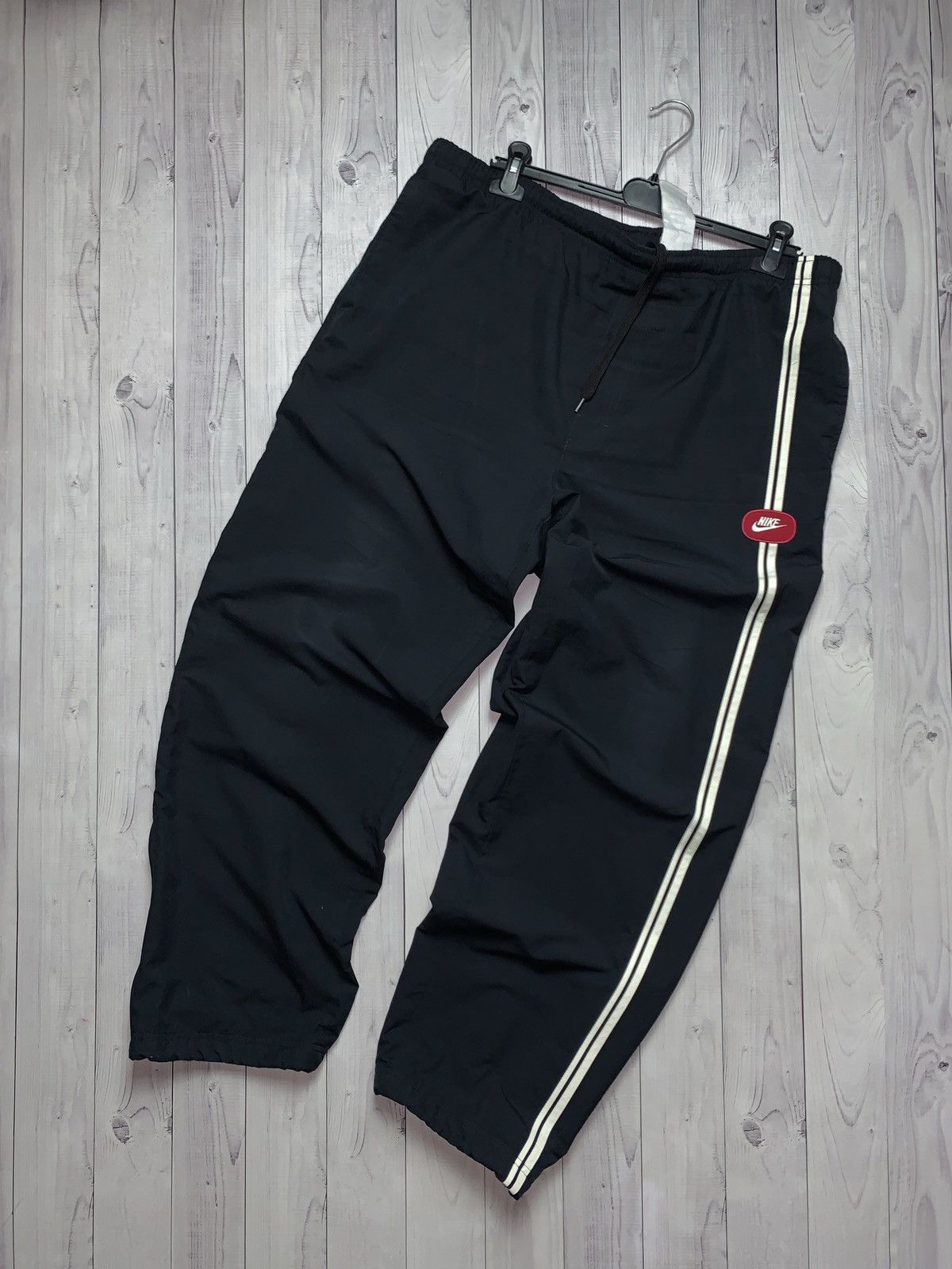 Nike × Vintage Vintage Nike pants logo drill joggers size XL Size US 36 / EU 52 - 1 Thumbnail