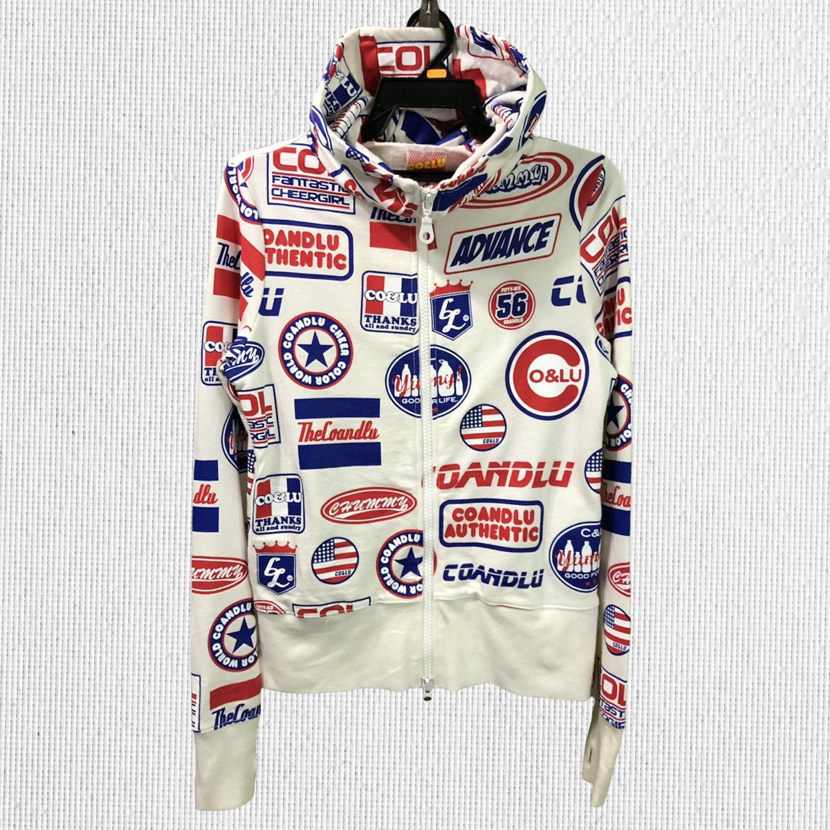 Japanese Brand CO & LU Full Print Hoodie Size US XS / EU 42 / 0 - 1 Thumbnail