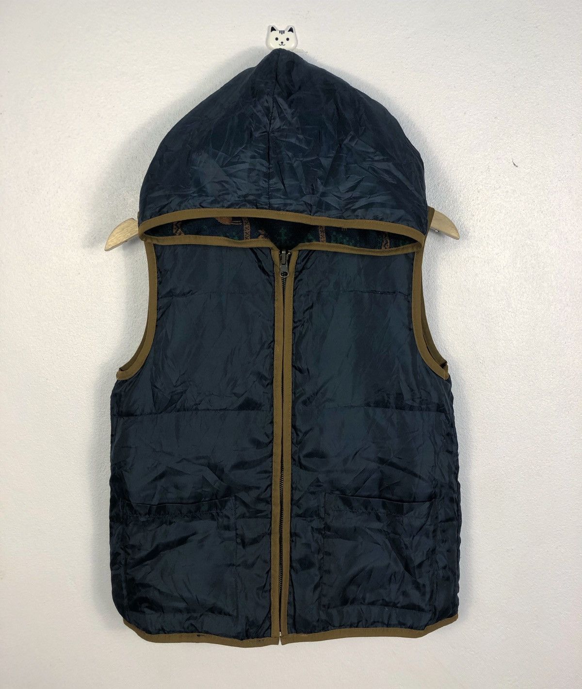 Issey Miyake Rare Ne-net Issey Miyake Reversible Puffer Vest Size US S / EU 44-46 / 1 - 7 Thumbnail