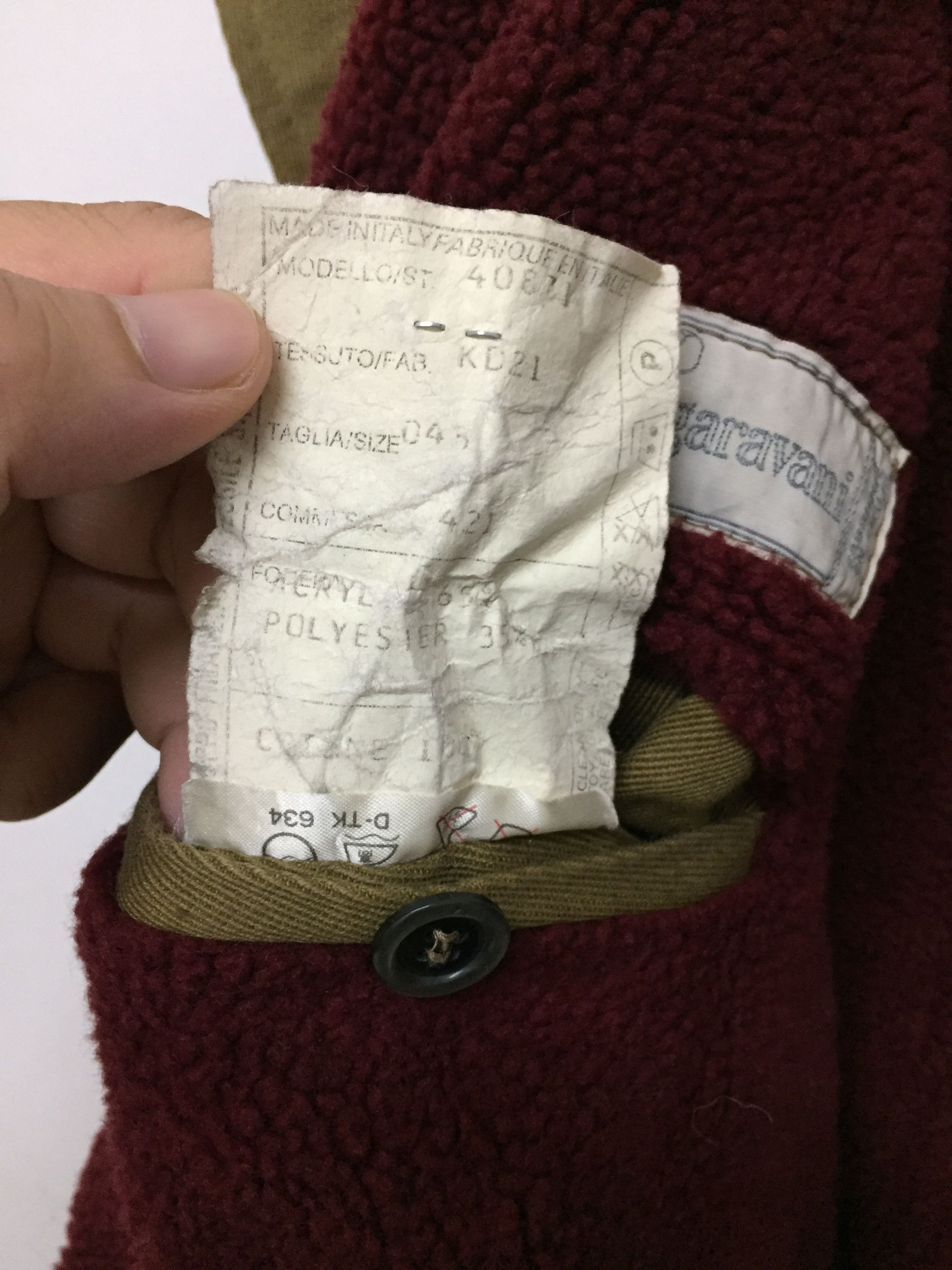 Valentino 90's VALENTINO Backpack Bondage Sherpa Jacket Size US S / EU 44-46 / 1 - 13 Thumbnail