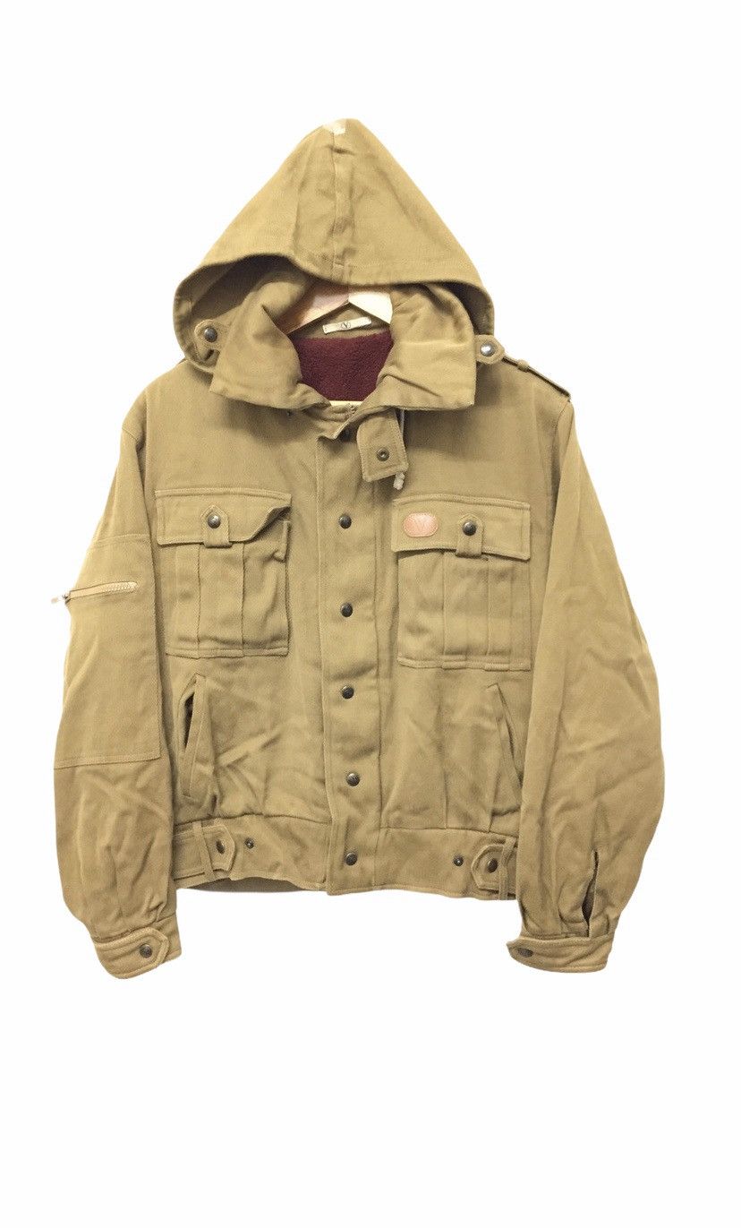 Valentino 90's VALENTINO Backpack Bondage Sherpa Jacket Size US S / EU 44-46 / 1 - 1 Thumbnail