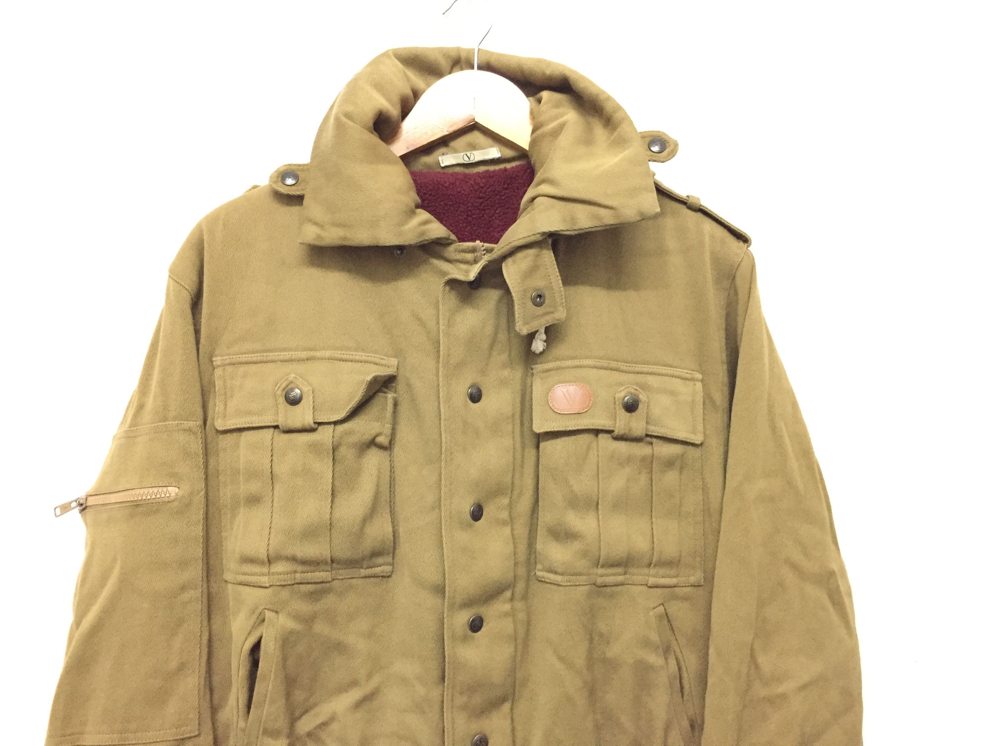 Valentino 90's VALENTINO Backpack Bondage Sherpa Jacket Size US S / EU 44-46 / 1 - 3 Thumbnail