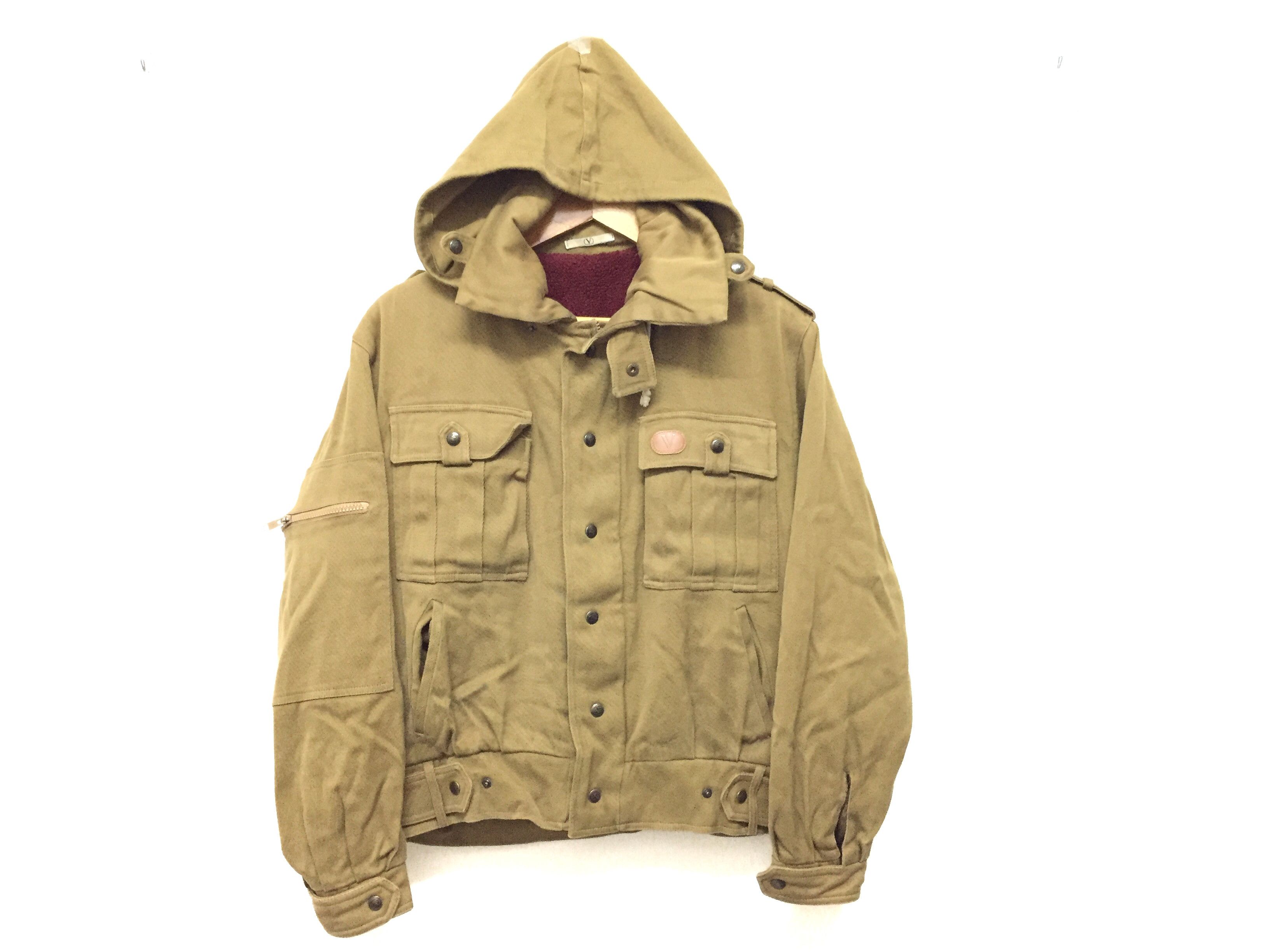 Valentino 90's VALENTINO Backpack Bondage Sherpa Jacket Size US S / EU 44-46 / 1 - 2 Thumbnail