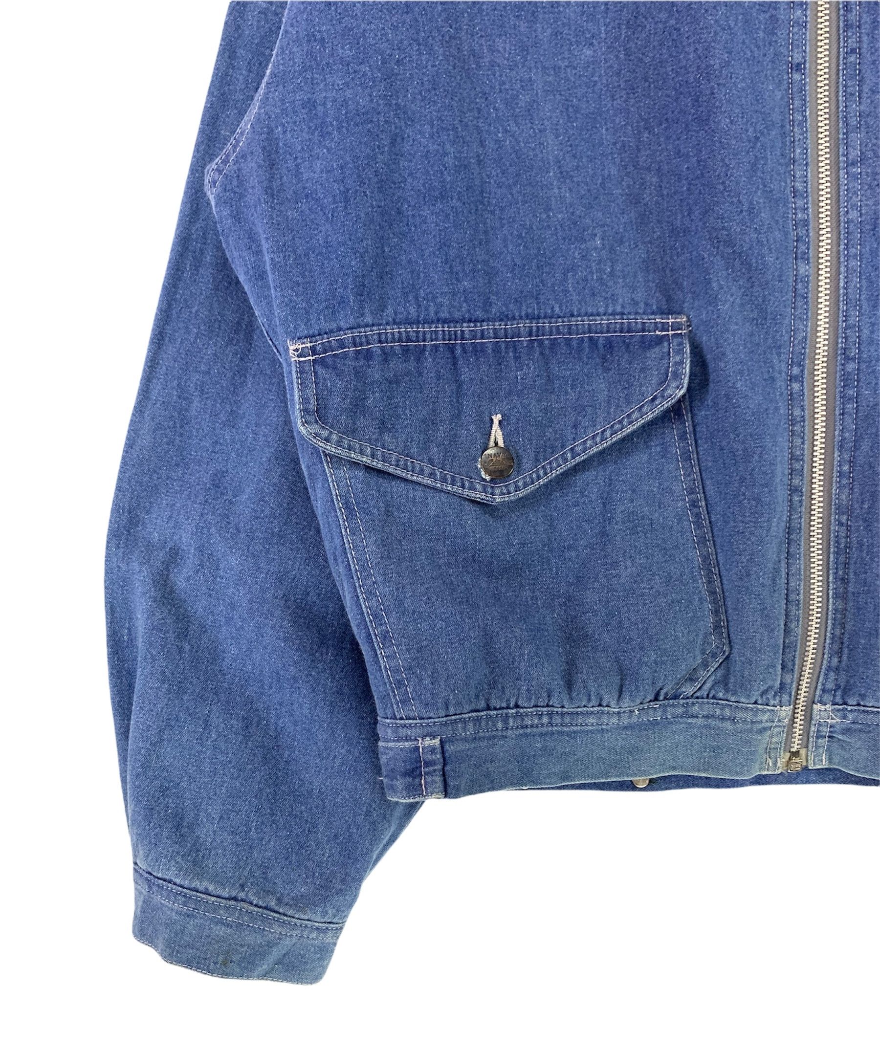 Boneville × C.P. Company Navy arctic Massimo Osti riversible navajo denim jacket Size US L / EU 52-54 / 3 - 8 Thumbnail