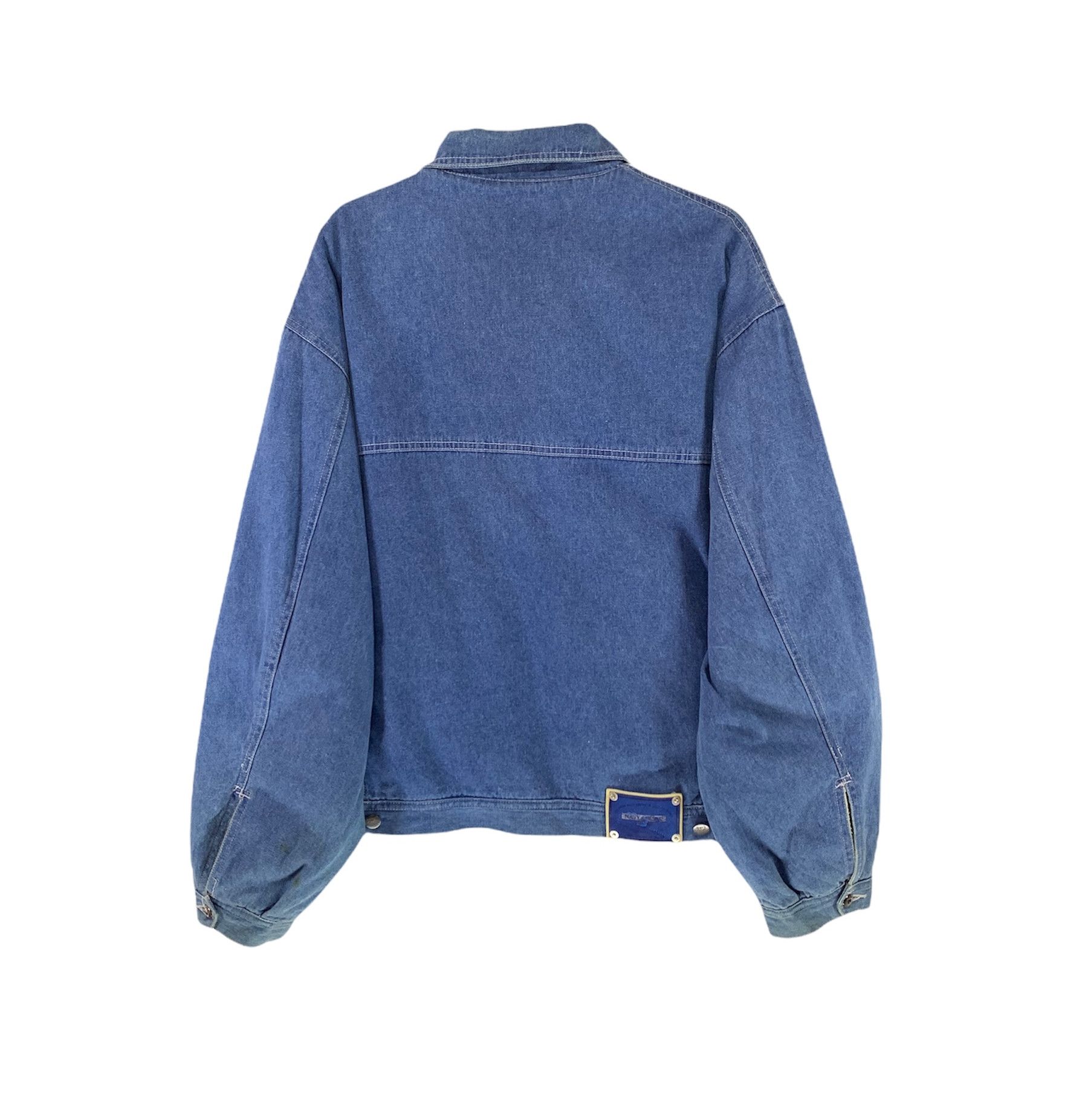 Boneville × C.P. Company Navy arctic Massimo Osti riversible navajo denim jacket Size US L / EU 52-54 / 3 - 6 Thumbnail