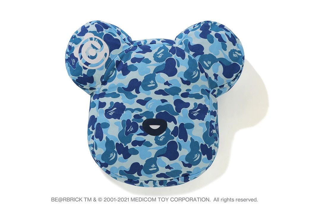 image of Bape Medicom Cushion in Blue, Men's