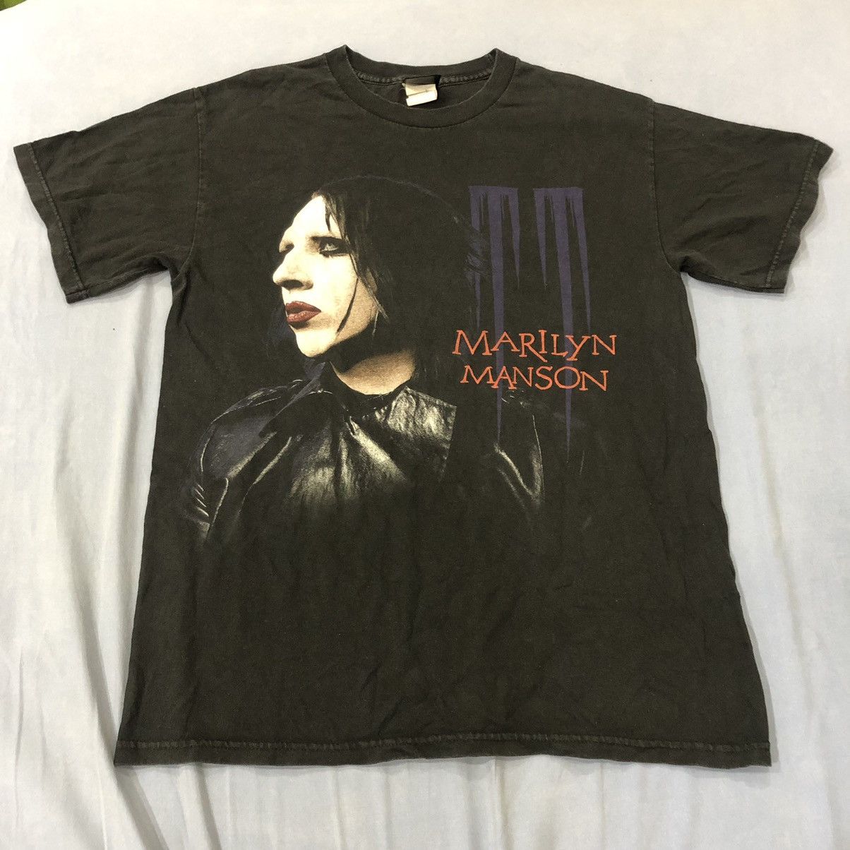 Band Tees Marilyn Manson Vintage T Shirt Size US M / EU 48-50 / 2 - 1 Thumbnail