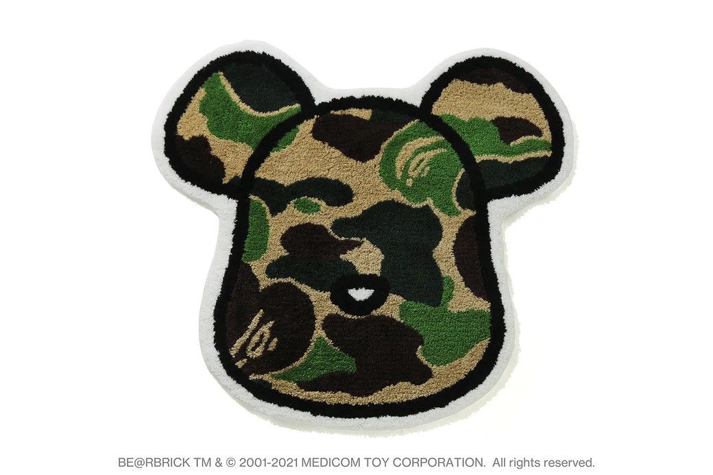image of Bape Medicom Abc Camo Bear Rug, Men's