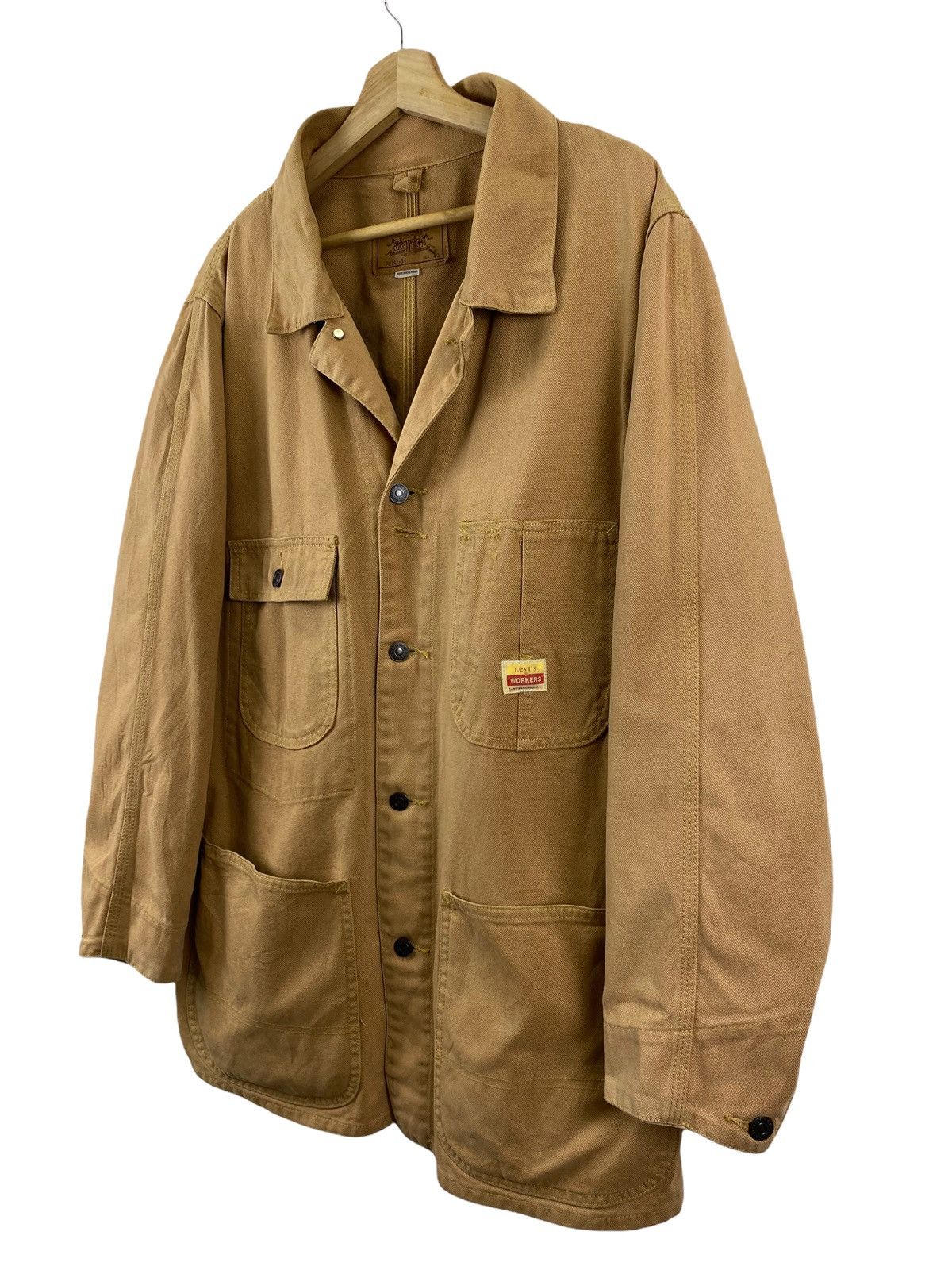 Levi's Vintage Levi’s Workers Chore Jacket Size US L / EU 52-54 / 3 - 2 Thumbnail