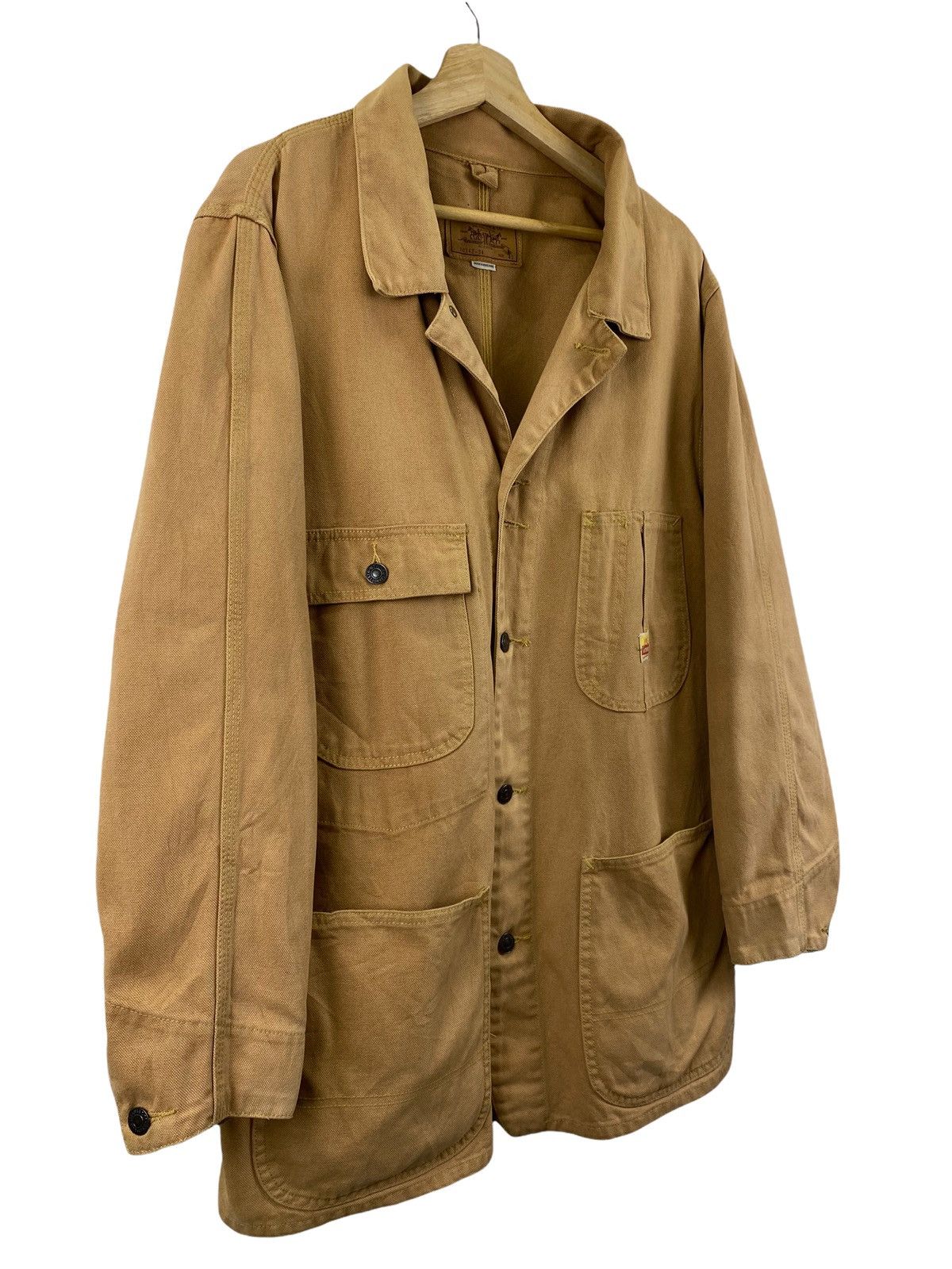 Levi's Vintage Levi’s Workers Chore Jacket Size US L / EU 52-54 / 3 - 3 Thumbnail