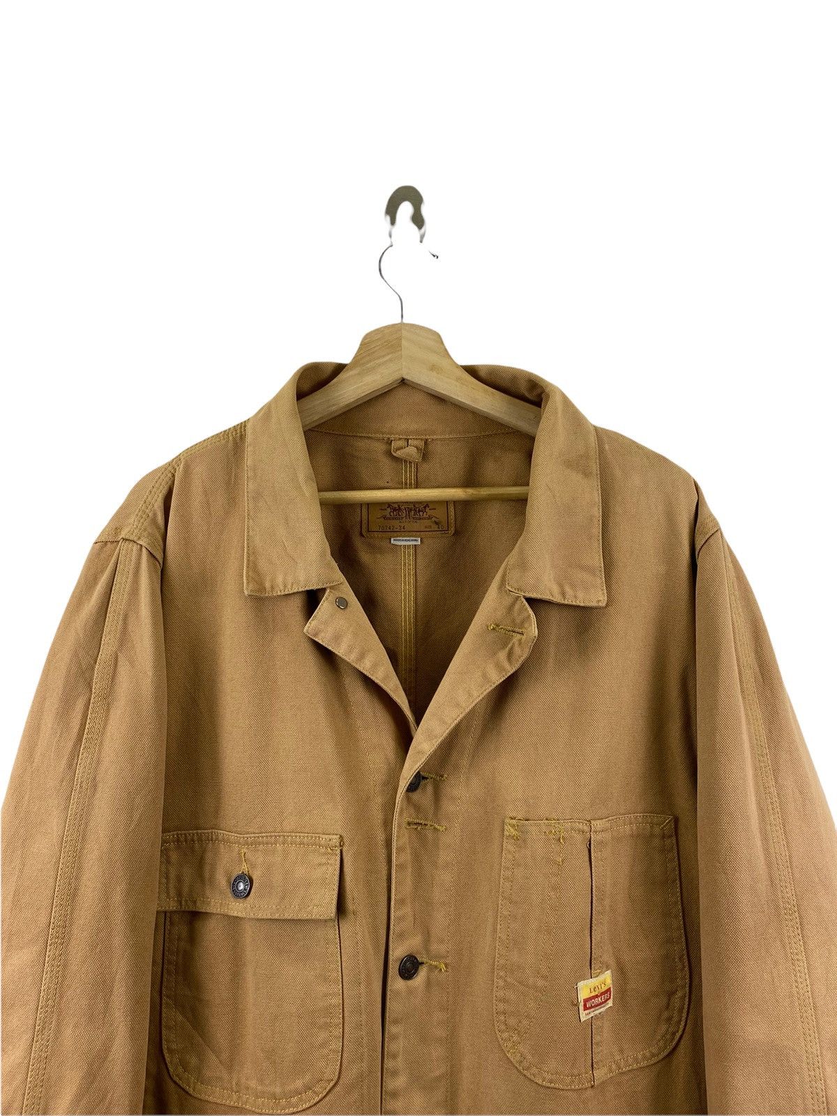 Levi's Vintage Levi’s Workers Chore Jacket Size US L / EU 52-54 / 3 - 6 Thumbnail