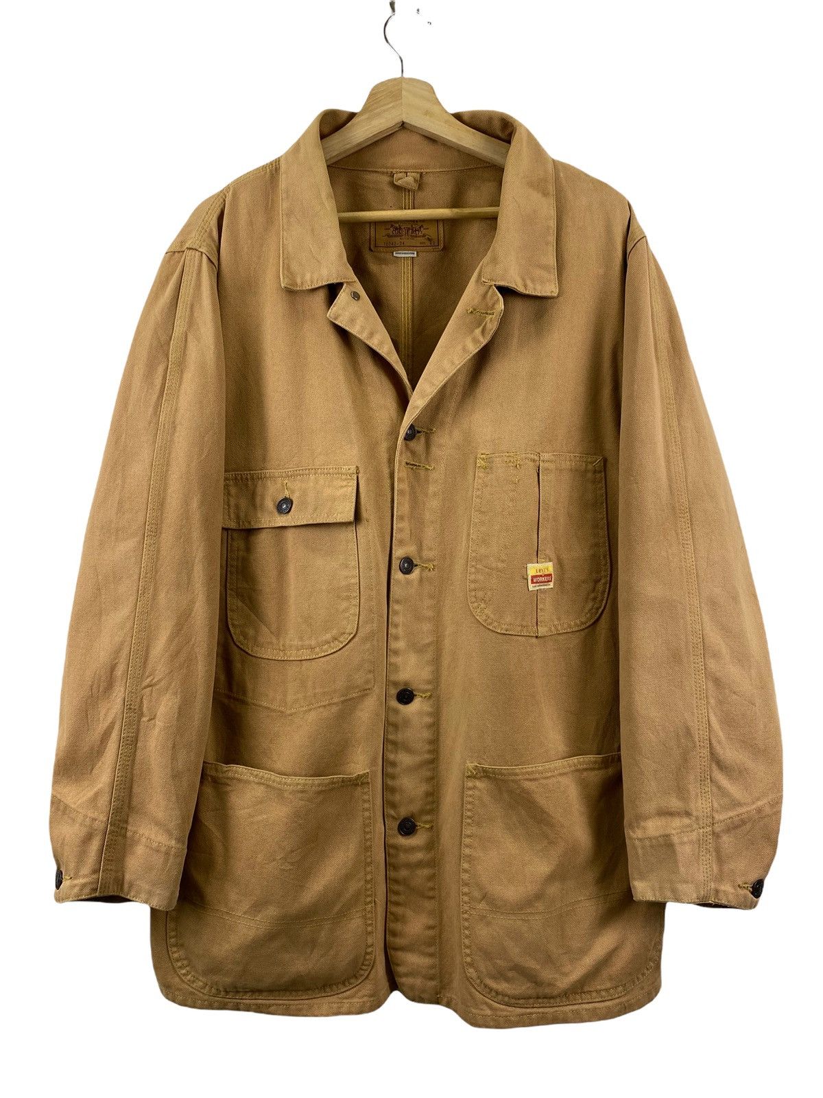 Levi's Vintage Levi’s Workers Chore Jacket Size US L / EU 52-54 / 3 - 1 Thumbnail
