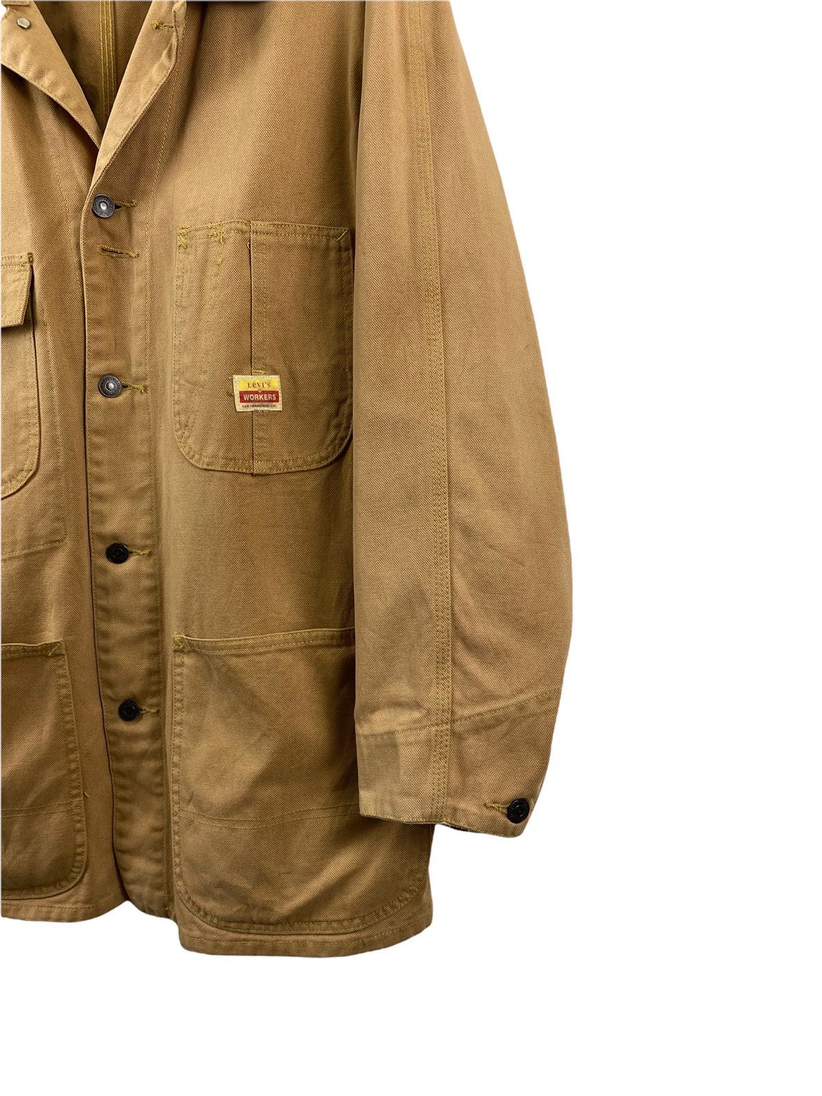 Levi's Vintage Levi’s Workers Chore Jacket Size US L / EU 52-54 / 3 - 8 Thumbnail