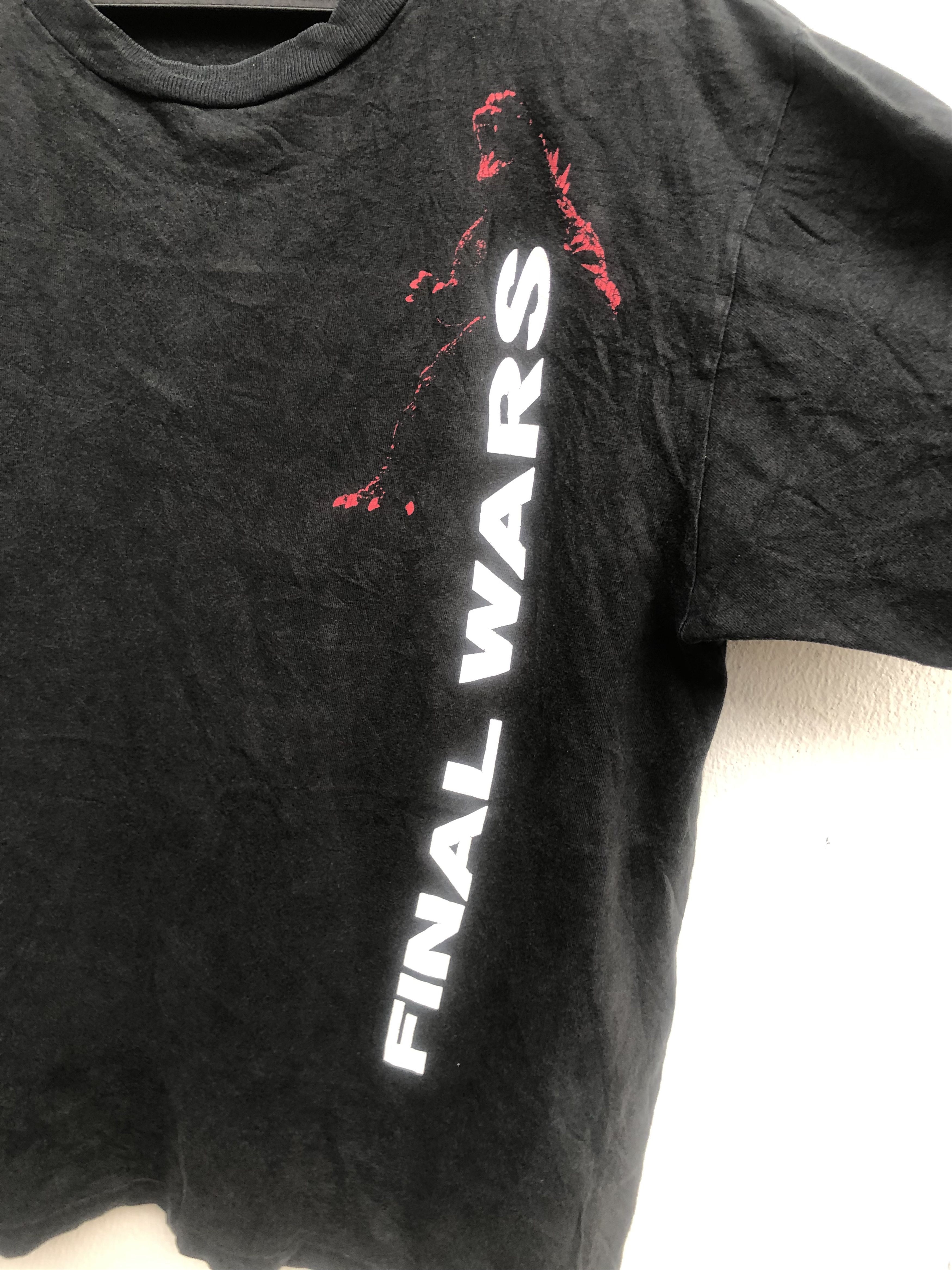 Vintage Vintage Godzilla Final Wars Japanese Famous Movie Shirt Size US M / EU 48-50 / 2 - 3 Thumbnail