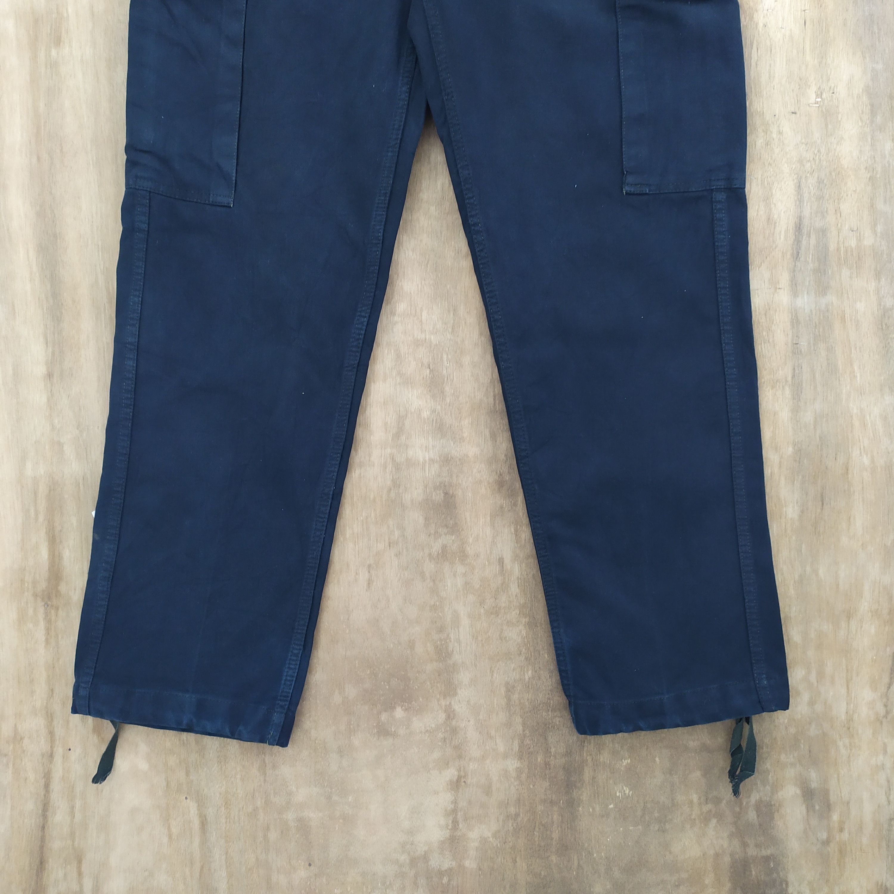 Japanese Brand WINNEN BLACK CARGO PANTS Size US 30 / EU 46 - 4 Thumbnail