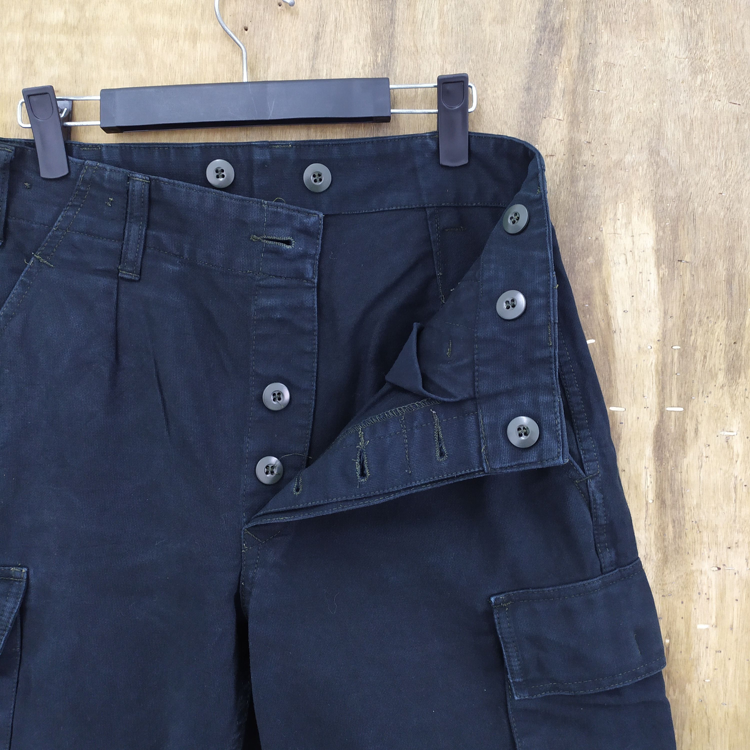 Japanese Brand WINNEN BLACK CARGO PANTS Size US 30 / EU 46 - 2 Thumbnail