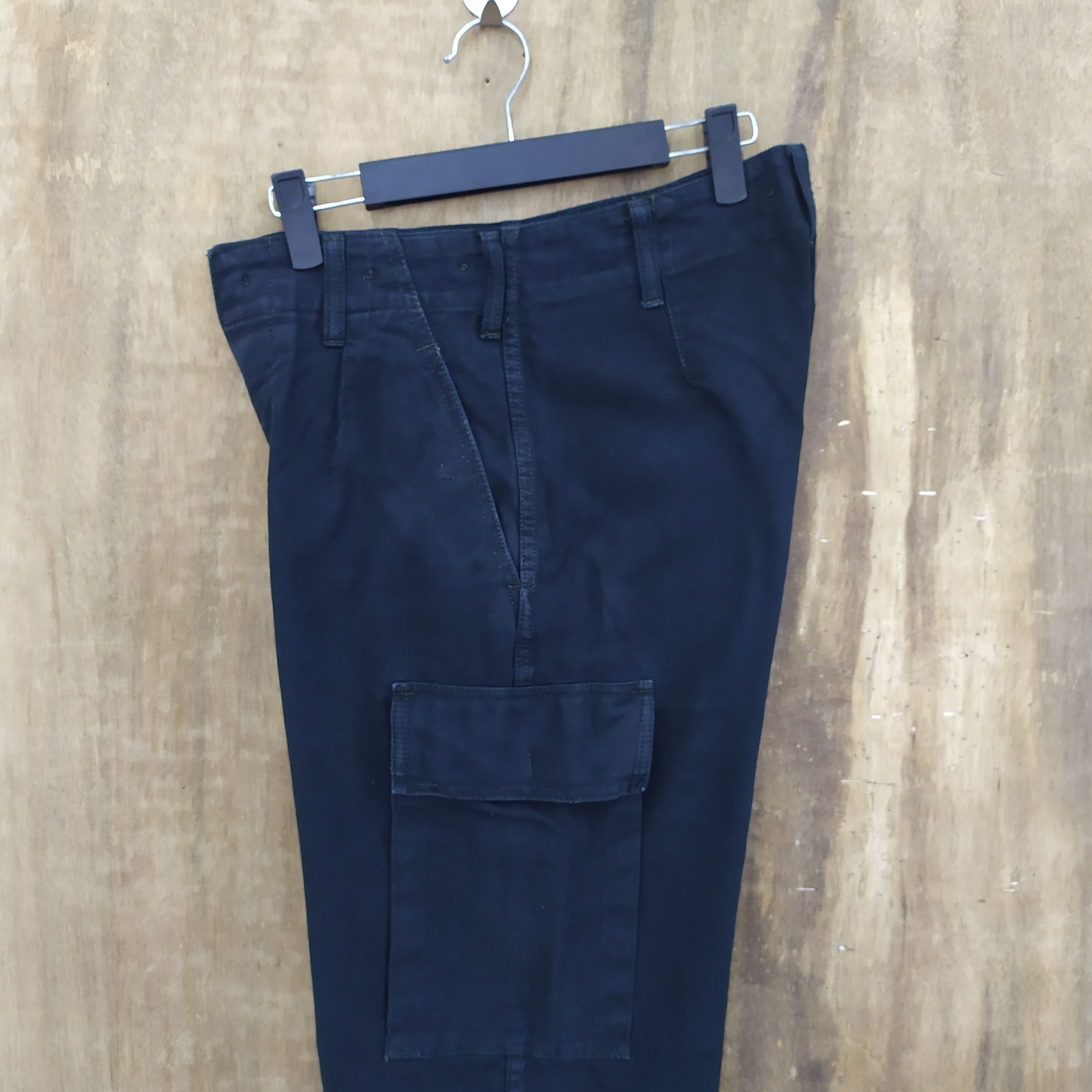 Japanese Brand WINNEN BLACK CARGO PANTS Size US 30 / EU 46 - 13 Thumbnail