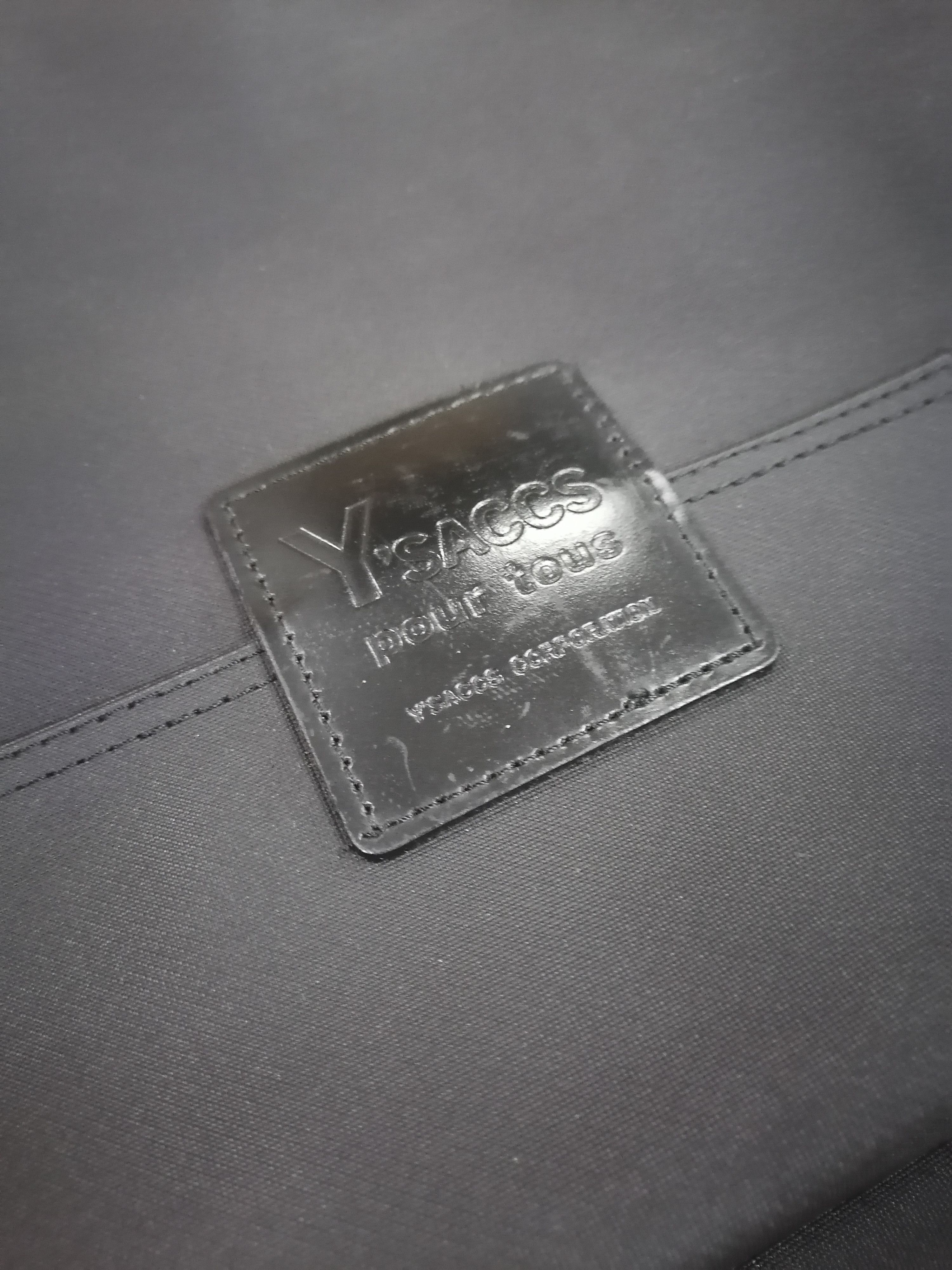 Yohji Yamamoto Y'saccs Pour Tous By Yohji Yamamoto Black Messenger Bag Size ONE SIZE - 7 Thumbnail