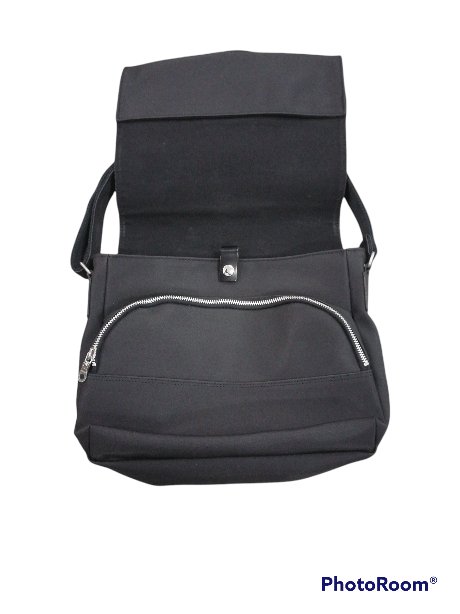 Yohji Yamamoto Y'saccs Pour Tous By Yohji Yamamoto Black Messenger Bag Size ONE SIZE - 3 Thumbnail