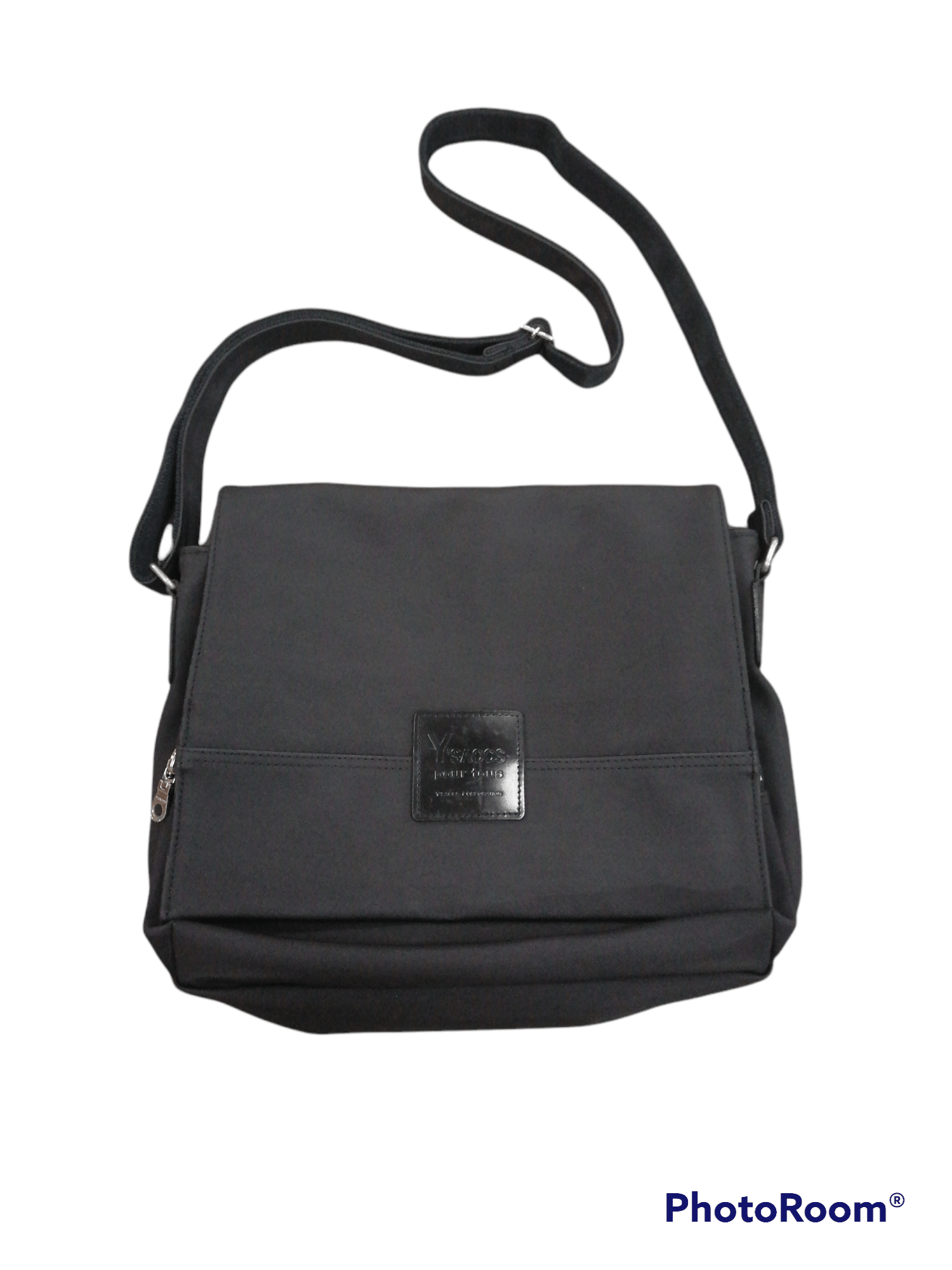Yohji Yamamoto Y'saccs Pour Tous By Yohji Yamamoto Black Messenger Bag Size ONE SIZE - 2 Thumbnail