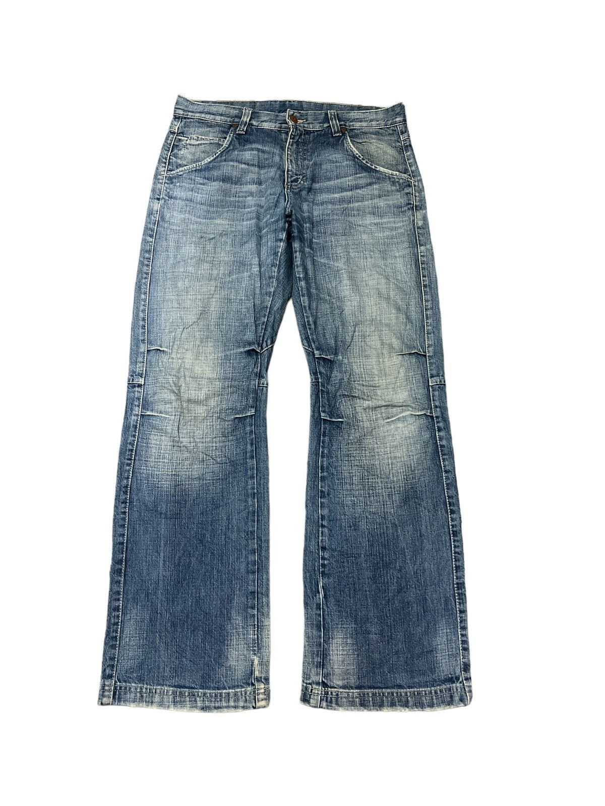 FLARED💥MUSTANG BRAND DISTRESSED DENIM PANT