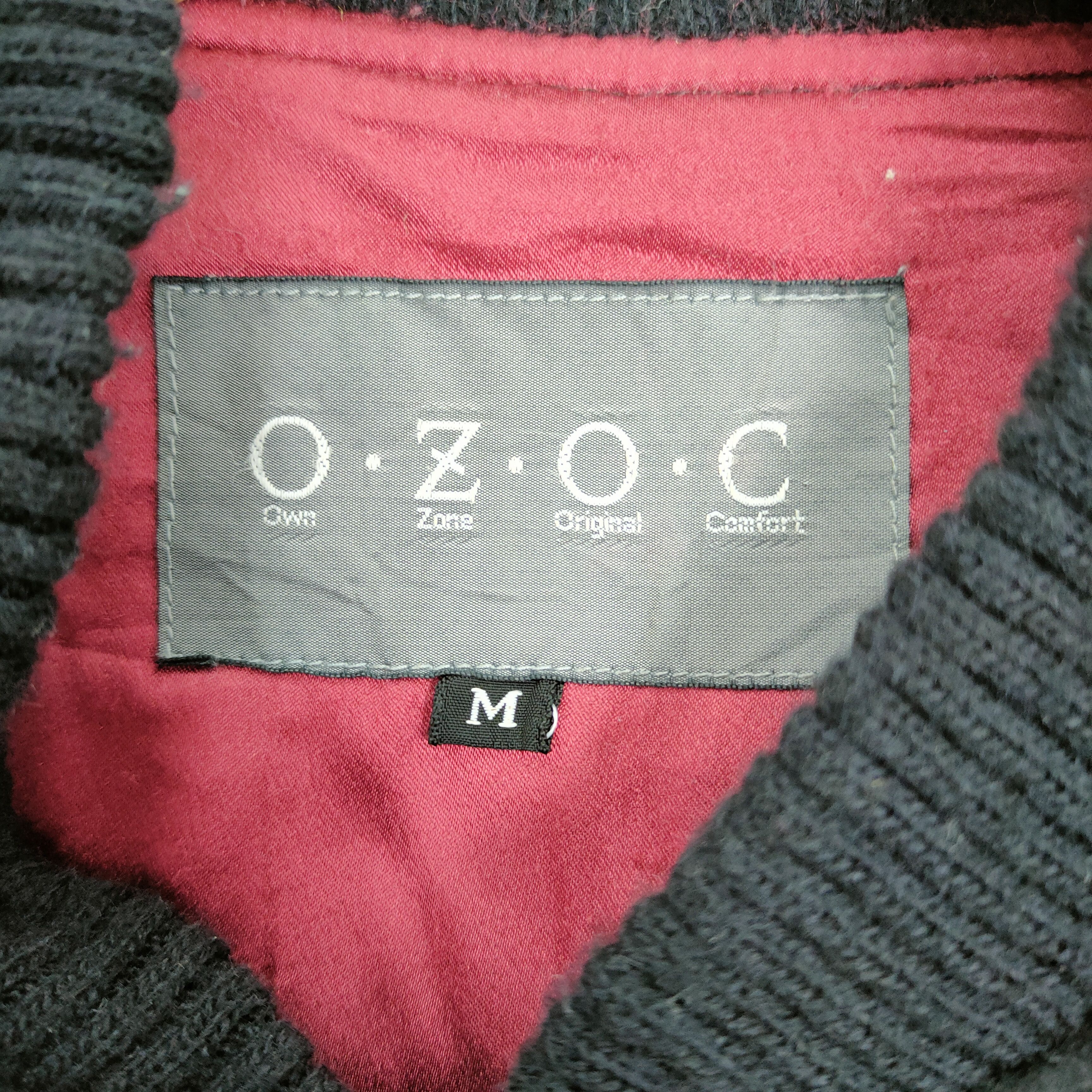 Japanese Brand O.Z.O.C BIG LOGO WOOL VARSITY JACKET Size US M / EU 48-50 / 2 - 5 Thumbnail