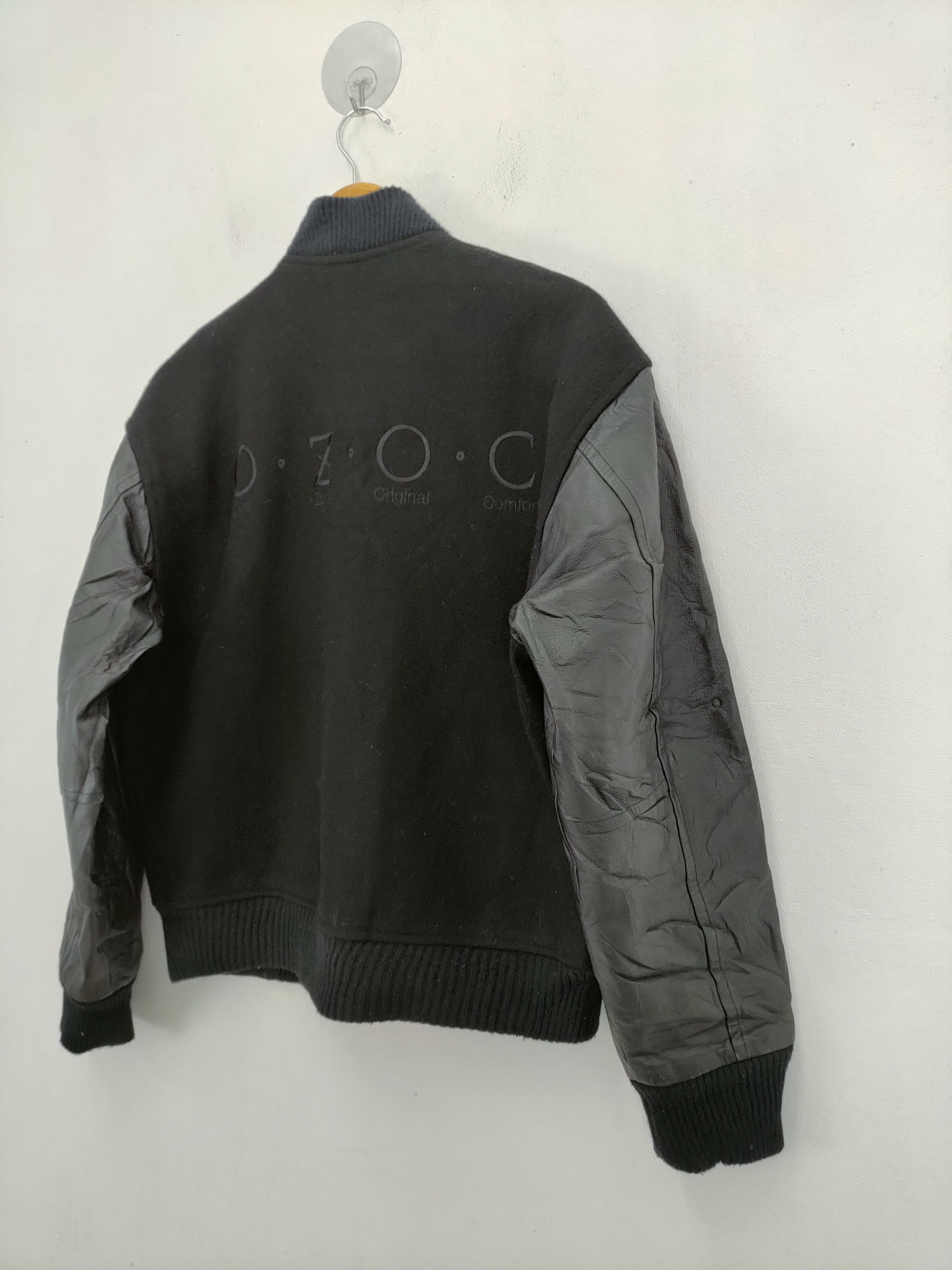 Japanese Brand O.Z.O.C BIG LOGO WOOL VARSITY JACKET Size US M / EU 48-50 / 2 - 8 Thumbnail