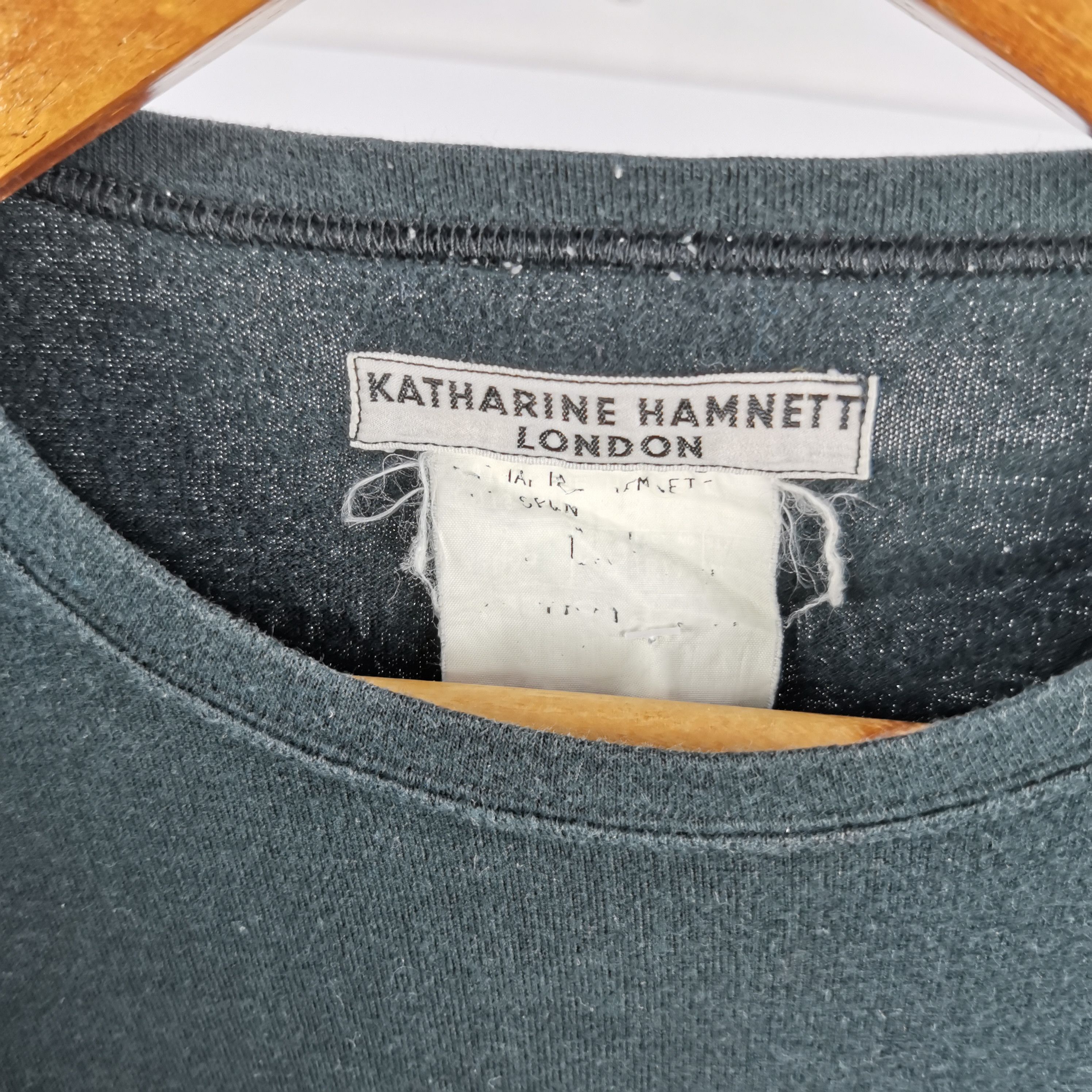 Katharine Hamnett London Vintage Katharine Hamnett T-Shirt Katherine 56789 Size US S / EU 44-46 / 1 - 7 Thumbnail