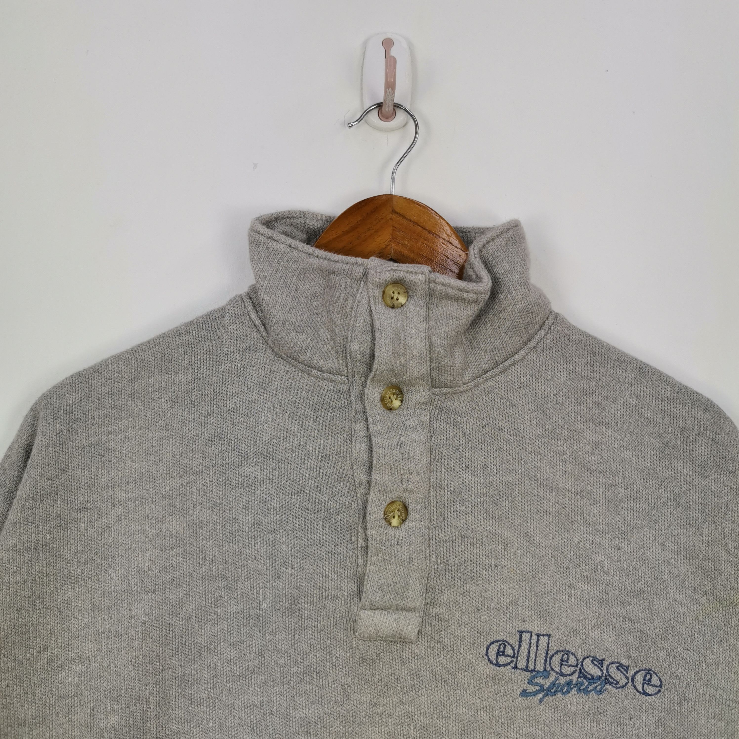 Ellesse × Vintage Vintage Ellesse Sweatshirt Ellesse Sweater Ellesse Jumper Size US XL / EU 56 / 4 - 3 Thumbnail