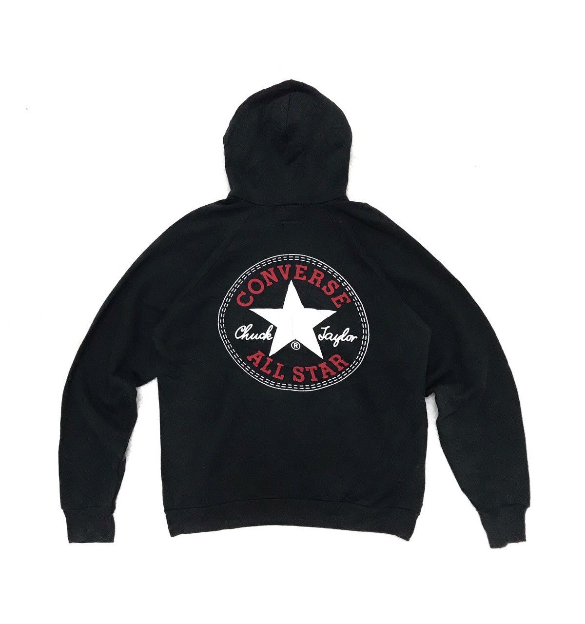 Converse × Vintage VintageConverse All Star Big Logo Hip Hop Hoodie Streetwear Size US XL / EU 56 / 4 - 1 Thumbnail