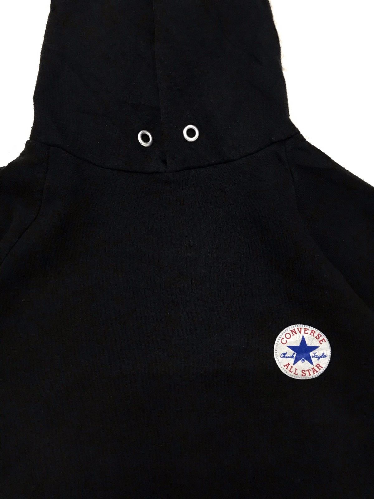 Converse × Vintage VintageConverse All Star Big Logo Hip Hop Hoodie Streetwear Size US XL / EU 56 / 4 - 4 Thumbnail