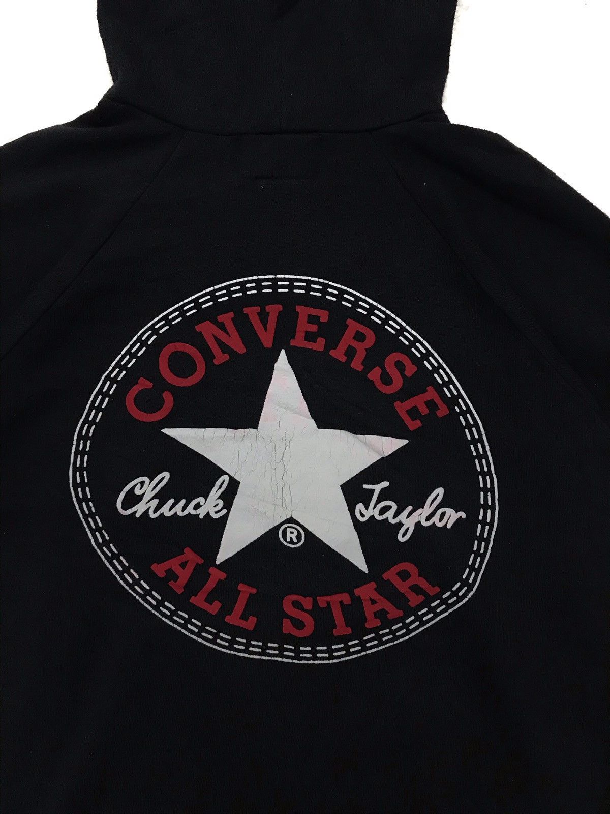 Converse × Vintage VintageConverse All Star Big Logo Hip Hop Hoodie Streetwear Size US XL / EU 56 / 4 - 2 Thumbnail