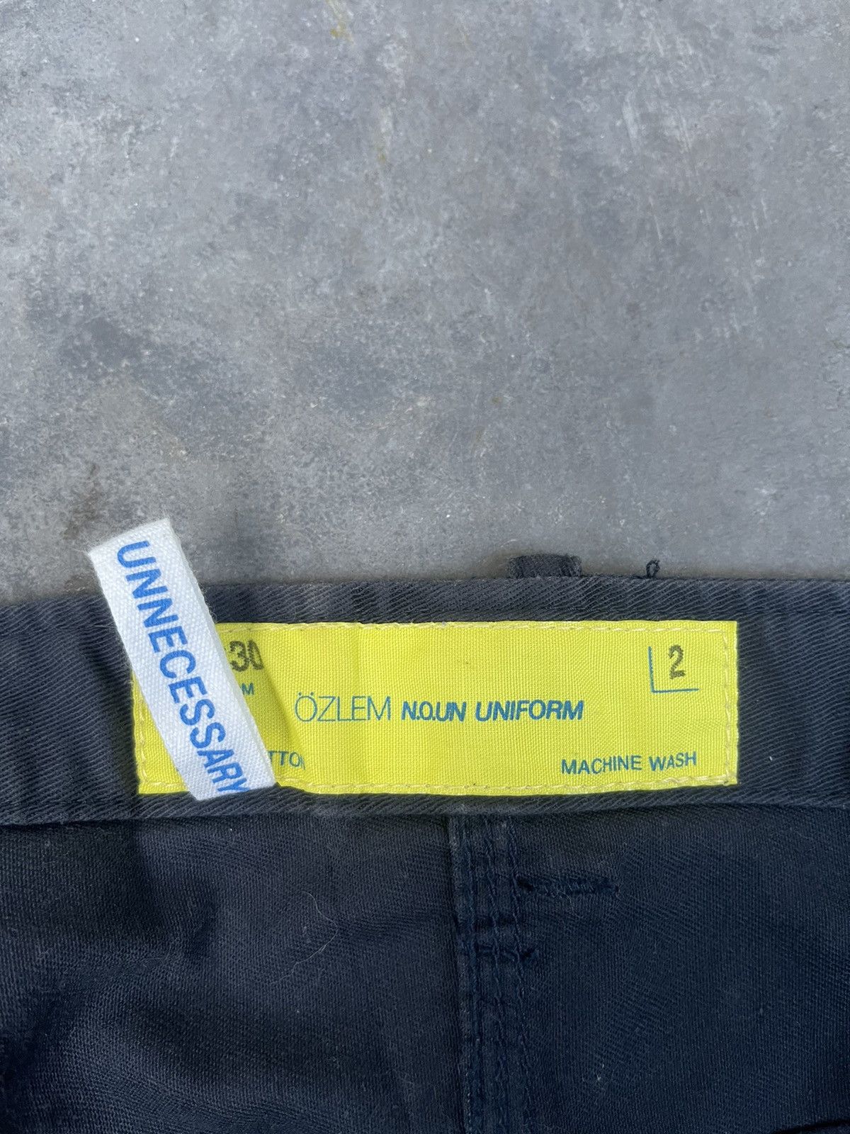 Japanese Brand JAPAN MADE Ozlem N.O.UN Uniform Necessary or Unnecessary Size US 30 / EU 46 - 7 Thumbnail