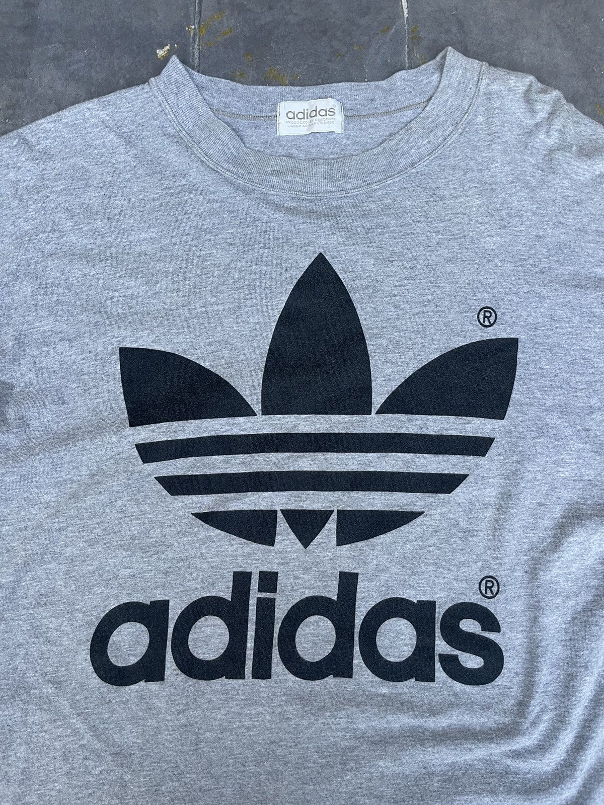 Adidas JAPAN MADE Adidas Spell Out Big Logo Size US L / EU 52-54 / 3 - 3 Thumbnail