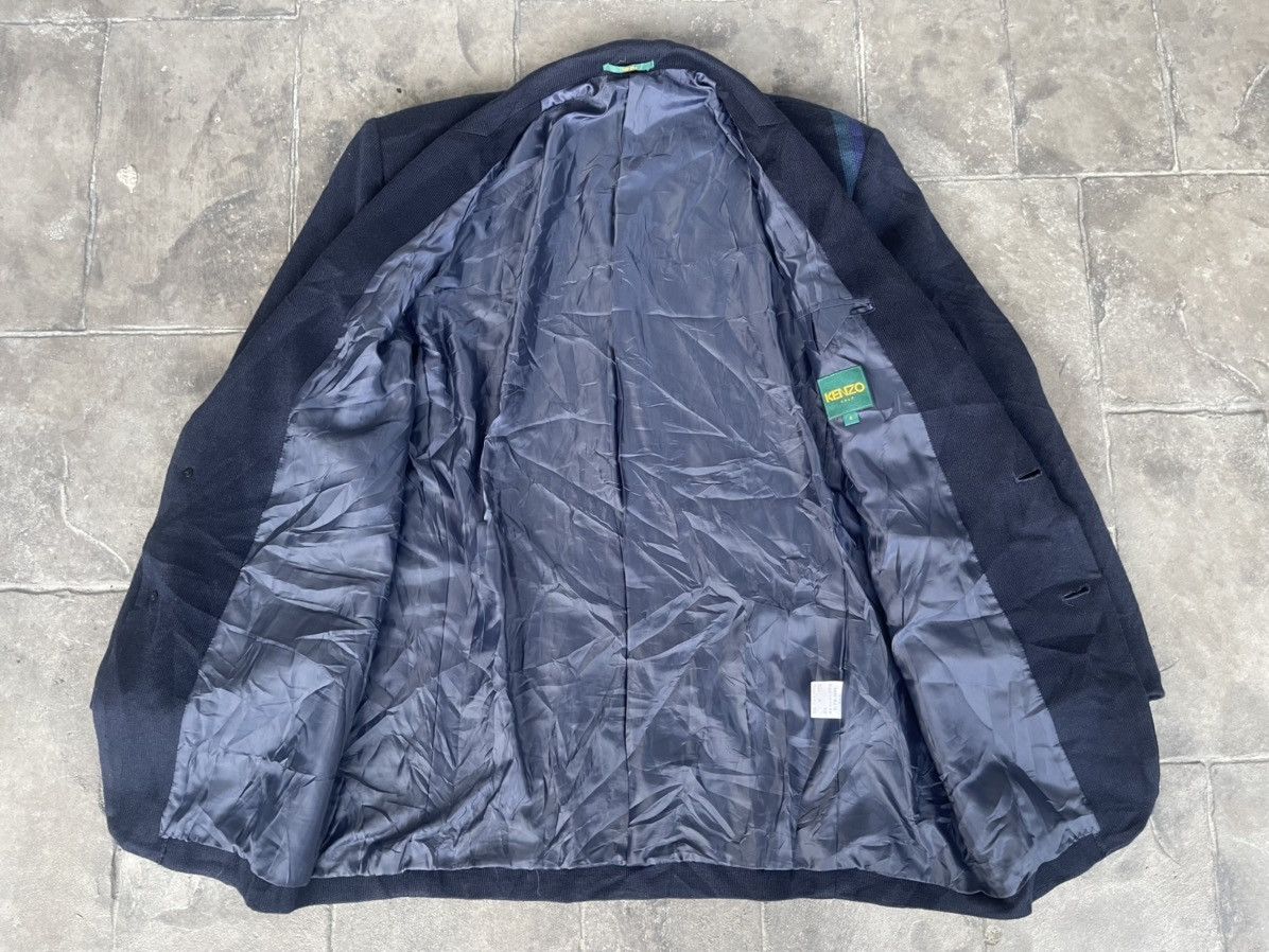 Kenzo JAPAN MADE Kenzo Knit Style Coat Blazer Size 48L - 4 Thumbnail