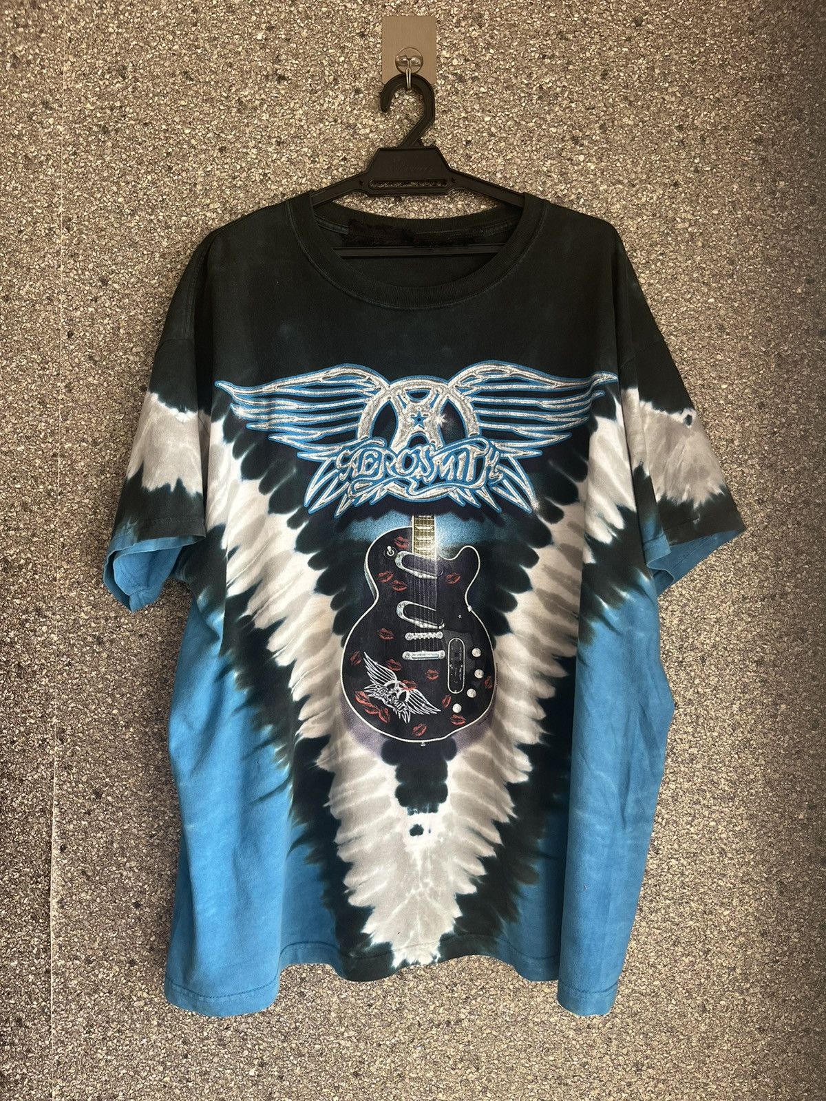 image of Vintage Aerosmith Ft20 in Tie Dye, Men's (Size XL)