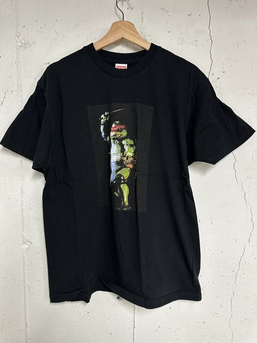 Supreme Supreme Raphael Tee Ninja Turtle Tee Black | Grailed