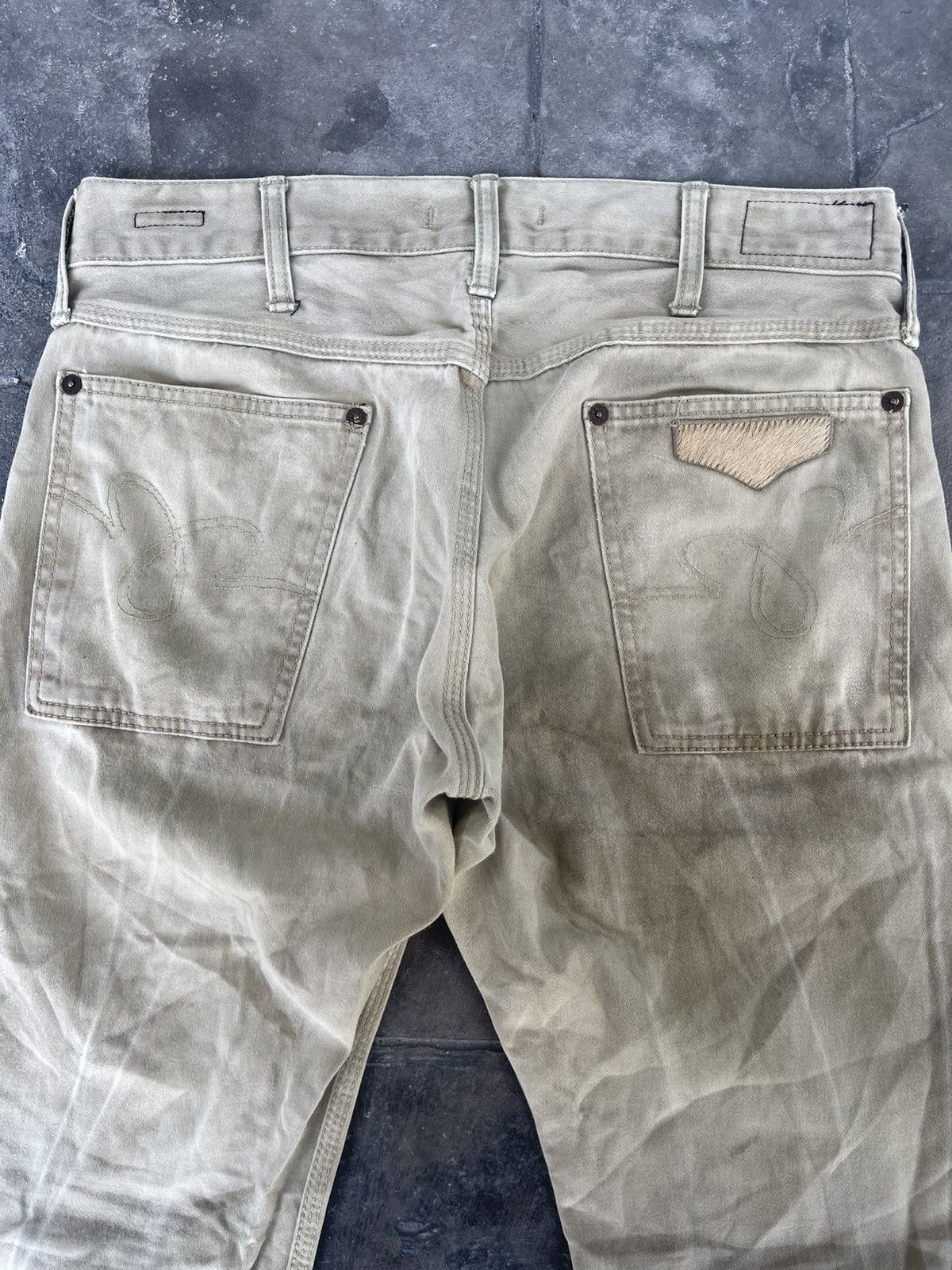 Japanese Brand JAPAN MADE Blue Way Nippon Distressed Denim Size US 30 / EU 46 - 3 Thumbnail