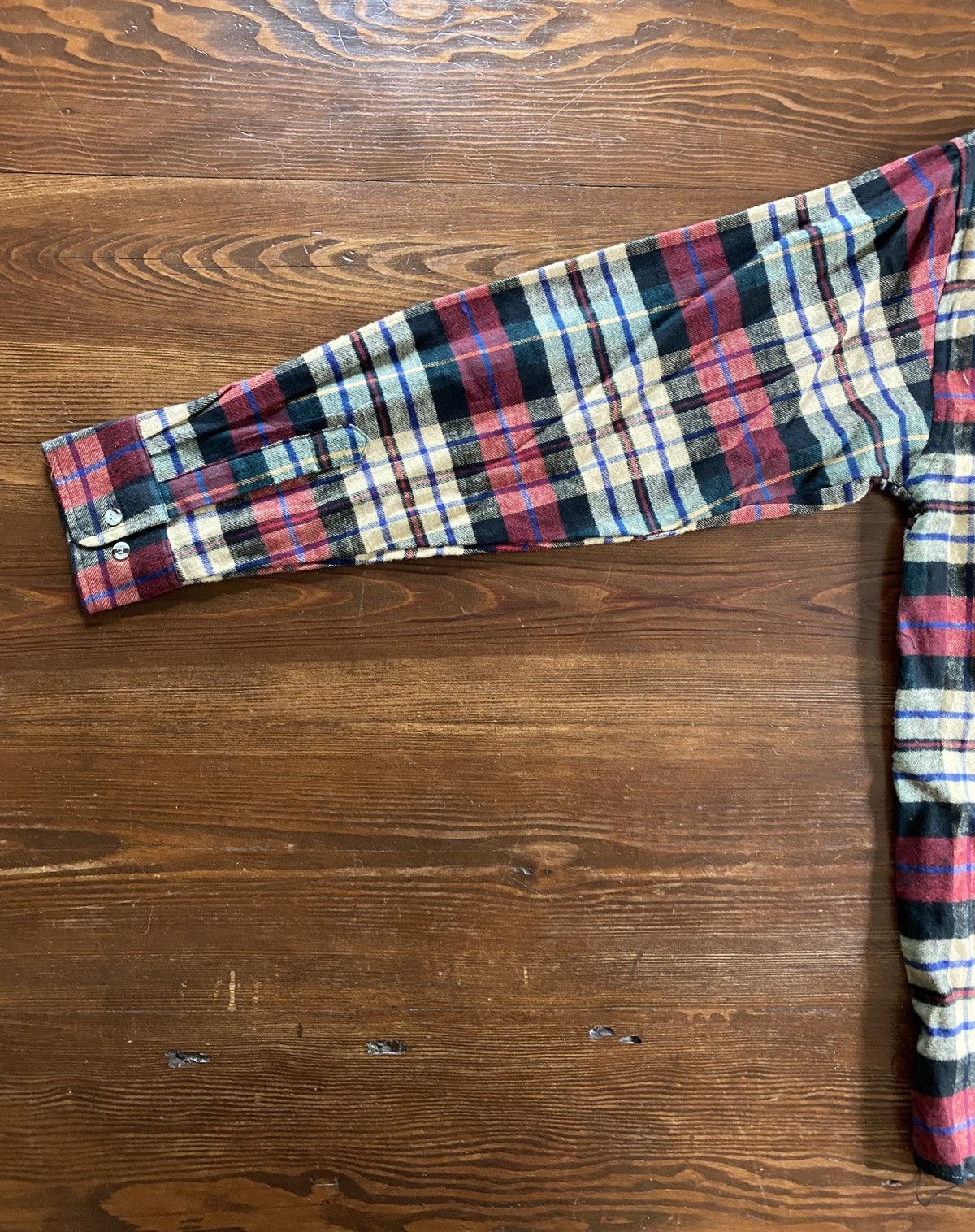 The Men's Store Vintage NWT Early 90’s Sears Flannel Long Sleeve Button Up Size US S / EU 44-46 / 1 - 12 Thumbnail