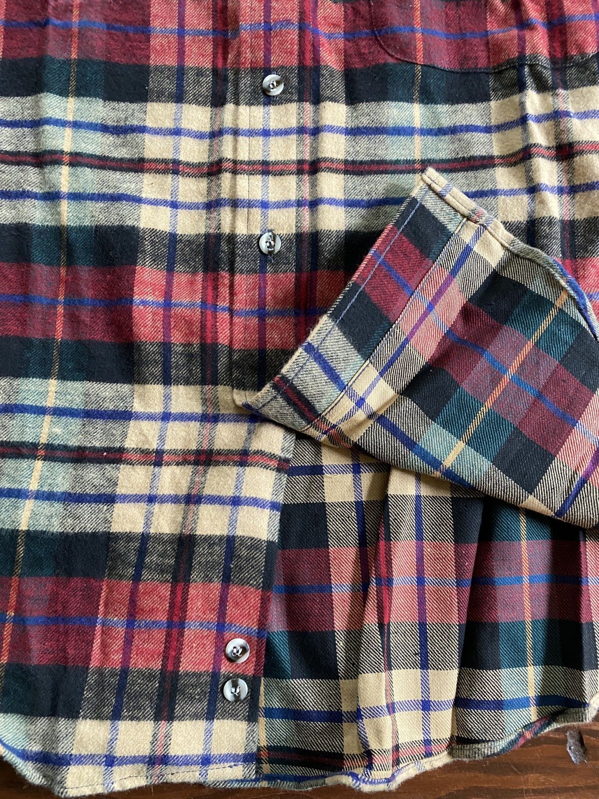 The Men's Store Vintage NWT Early 90’s Sears Flannel Long Sleeve Button Up Size US S / EU 44-46 / 1 - 6 Thumbnail