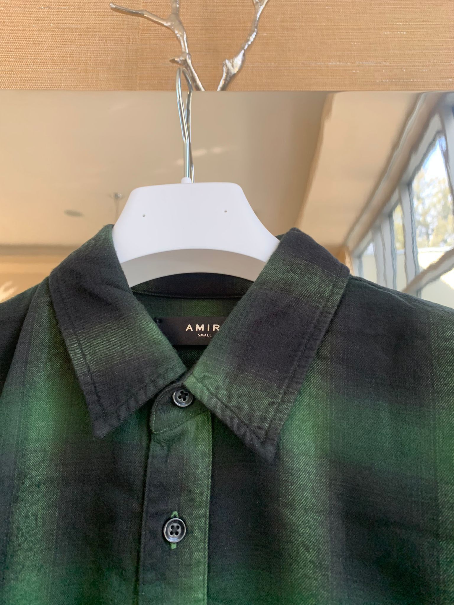 Amiri Core Shadow Plaids in Olive Size US S / EU 44-46 / 1 - 4 Thumbnail