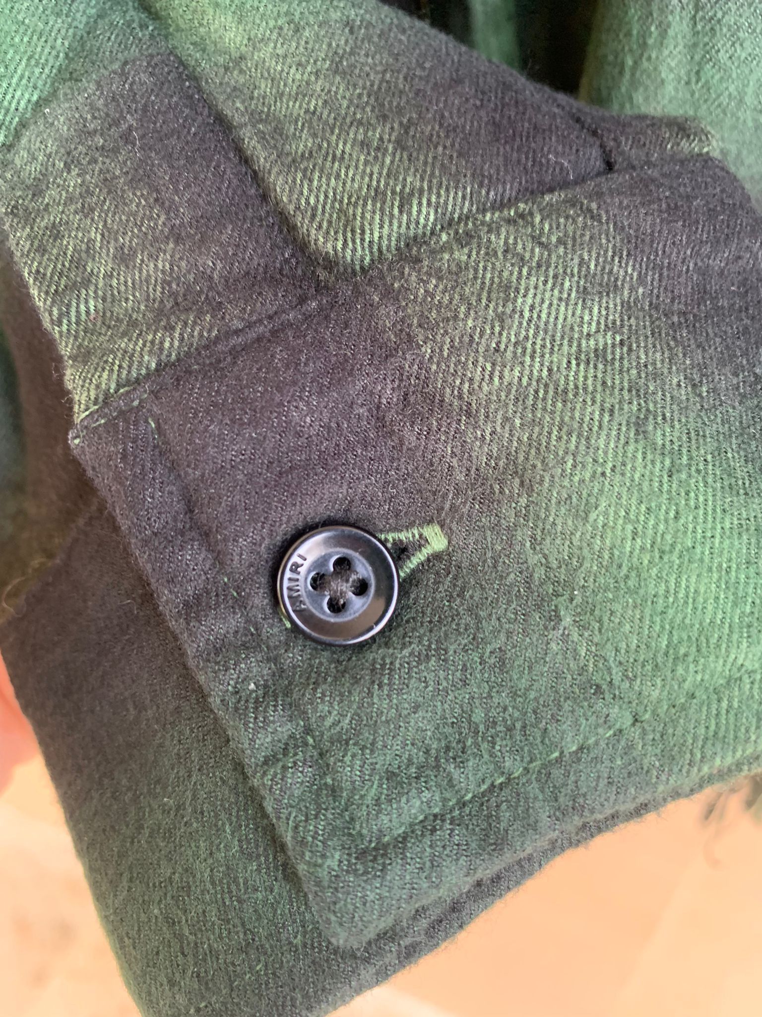 Amiri Core Shadow Plaids in Olive Size US S / EU 44-46 / 1 - 8 Thumbnail