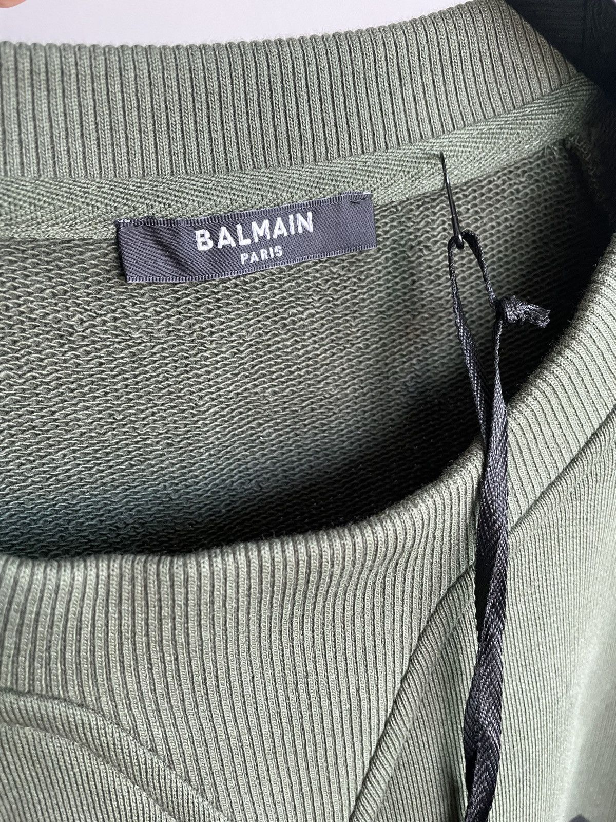 Balmain Brand NEW Iconic Super Runway Logo Crewneck Sweatshirt Size US L / EU 52-54 / 3 - 15 Thumbnail