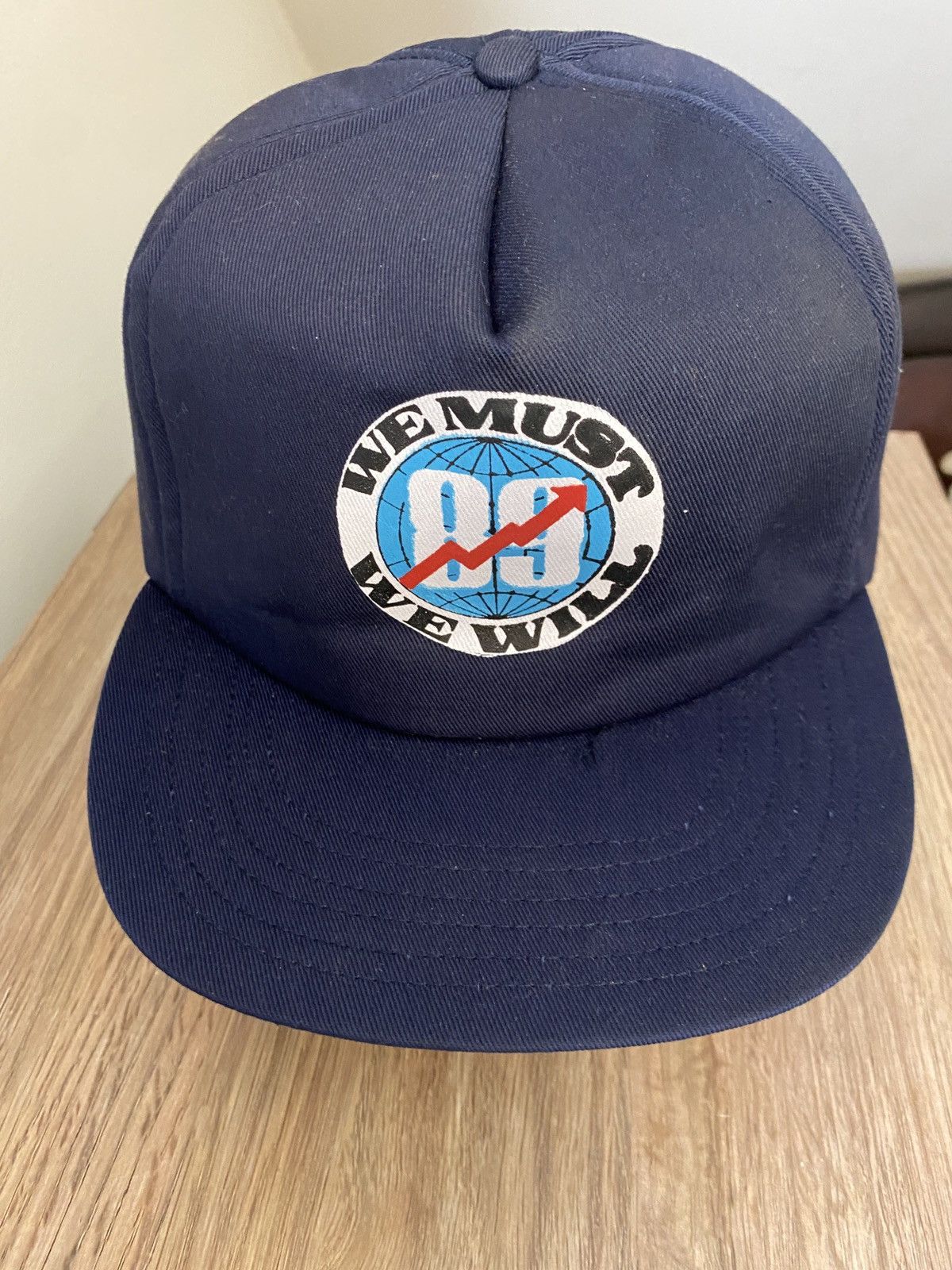 Vintage Vintage 80’s ‘89 We Must We Will Foam Truck Hat Snap Back Size ONE SIZE - 3 Thumbnail