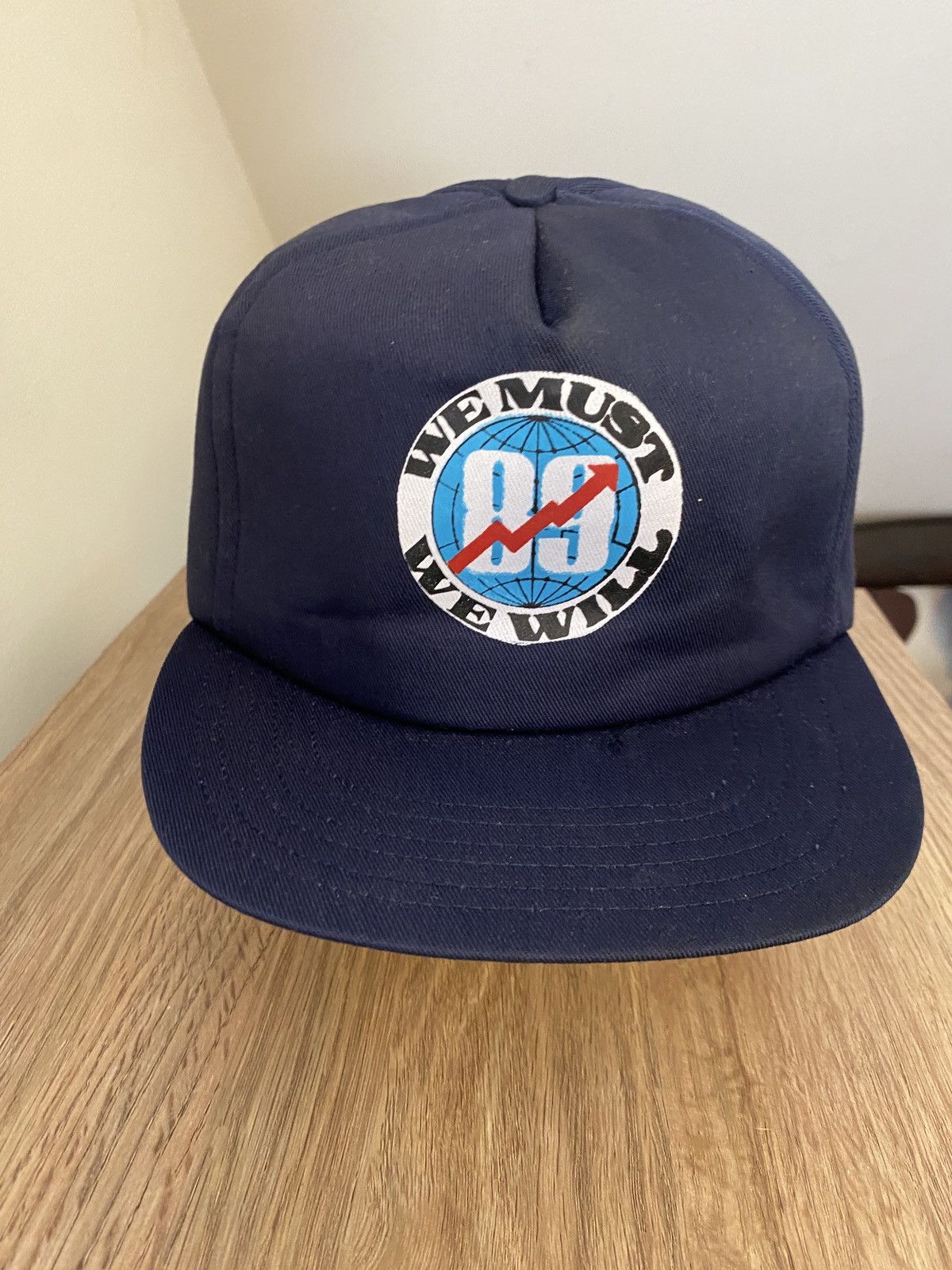 Vintage Vintage 80’s ‘89 We Must We Will Foam Truck Hat Snap Back Size ONE SIZE - 1 Thumbnail