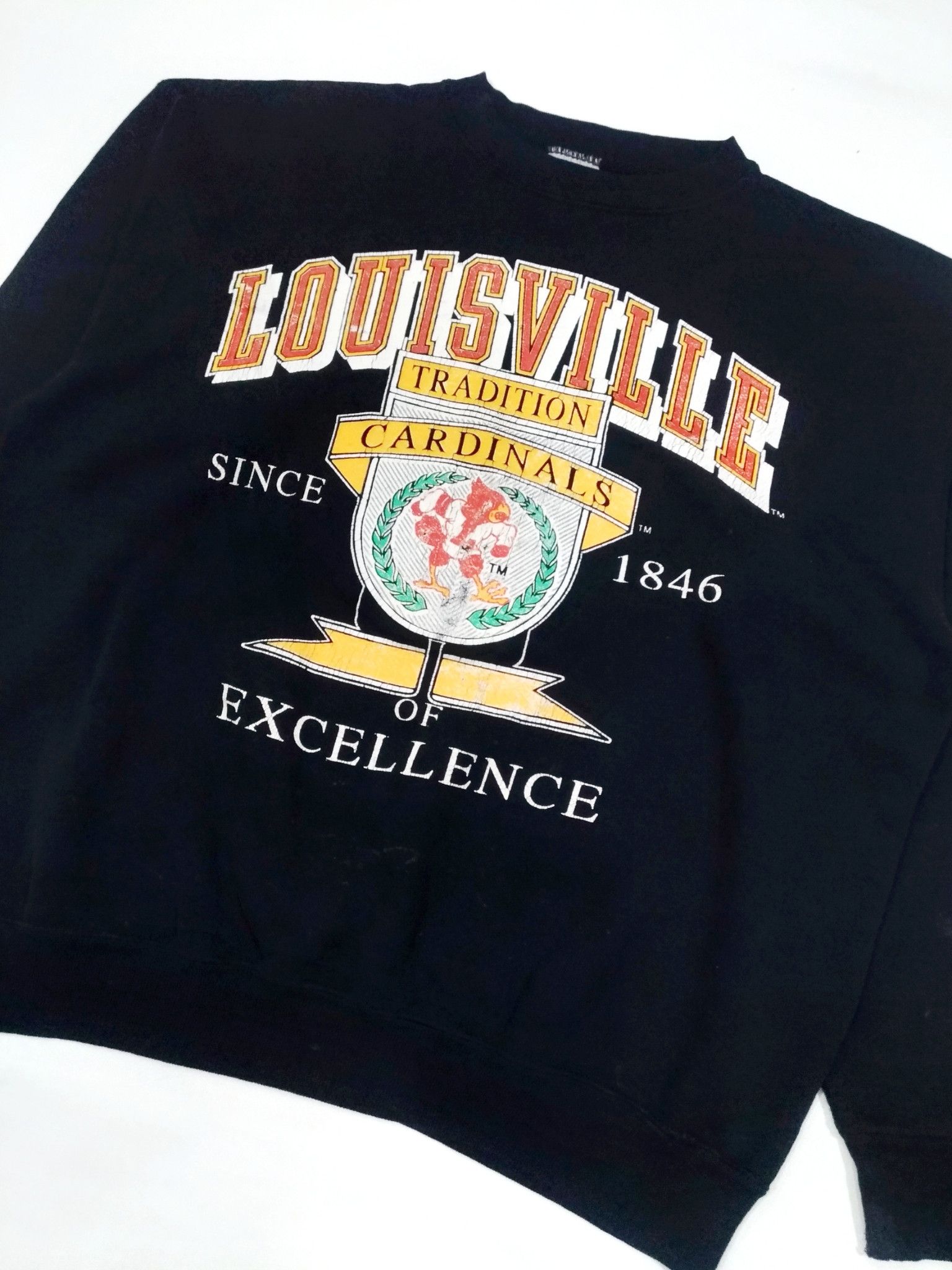 Logo 7 × NCAA × Vintage RARE! VTG LOGO 7 LOUISVILLE CARDINALS TRADITION SWEATSHIRT Size US L / EU 52-54 / 3 - 2 Thumbnail