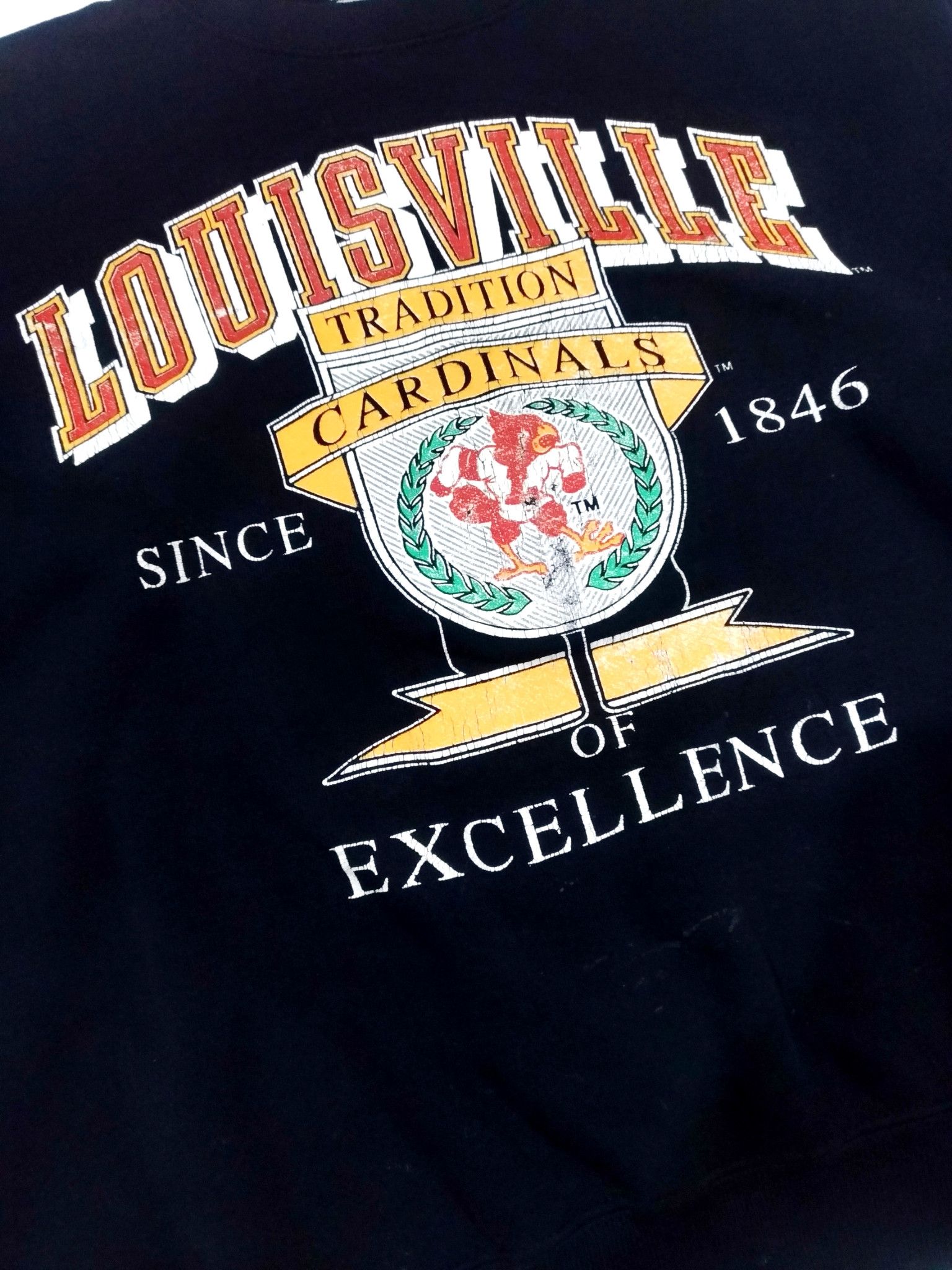 Logo 7 × NCAA × Vintage RARE! VTG LOGO 7 LOUISVILLE CARDINALS TRADITION SWEATSHIRT Size US L / EU 52-54 / 3 - 3 Thumbnail
