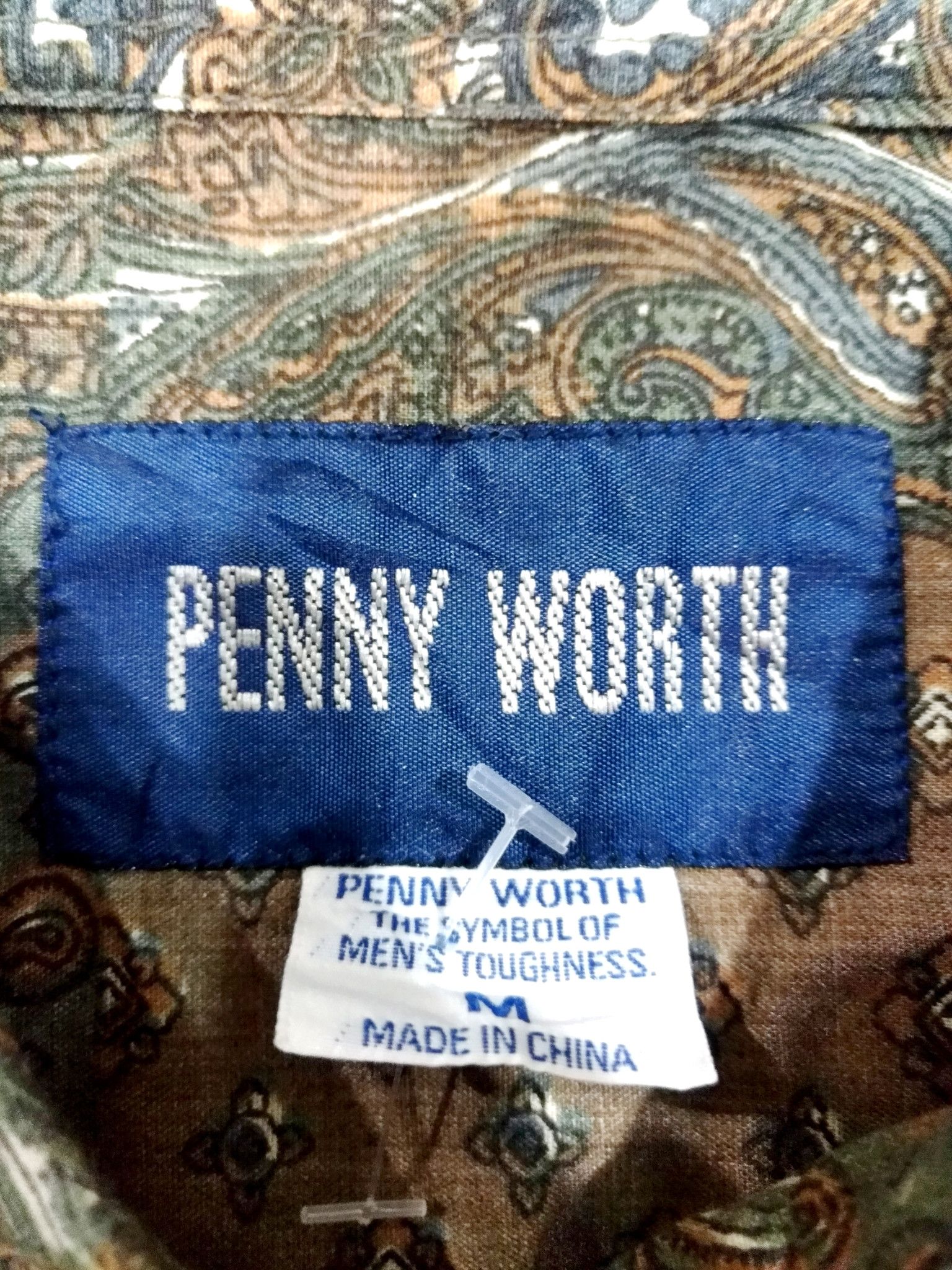 Designer × Japanese Brand RARE! VTG PENNYWORTH MASH BANDANA PAISLEY Size US M / EU 48-50 / 2 - 8 Thumbnail