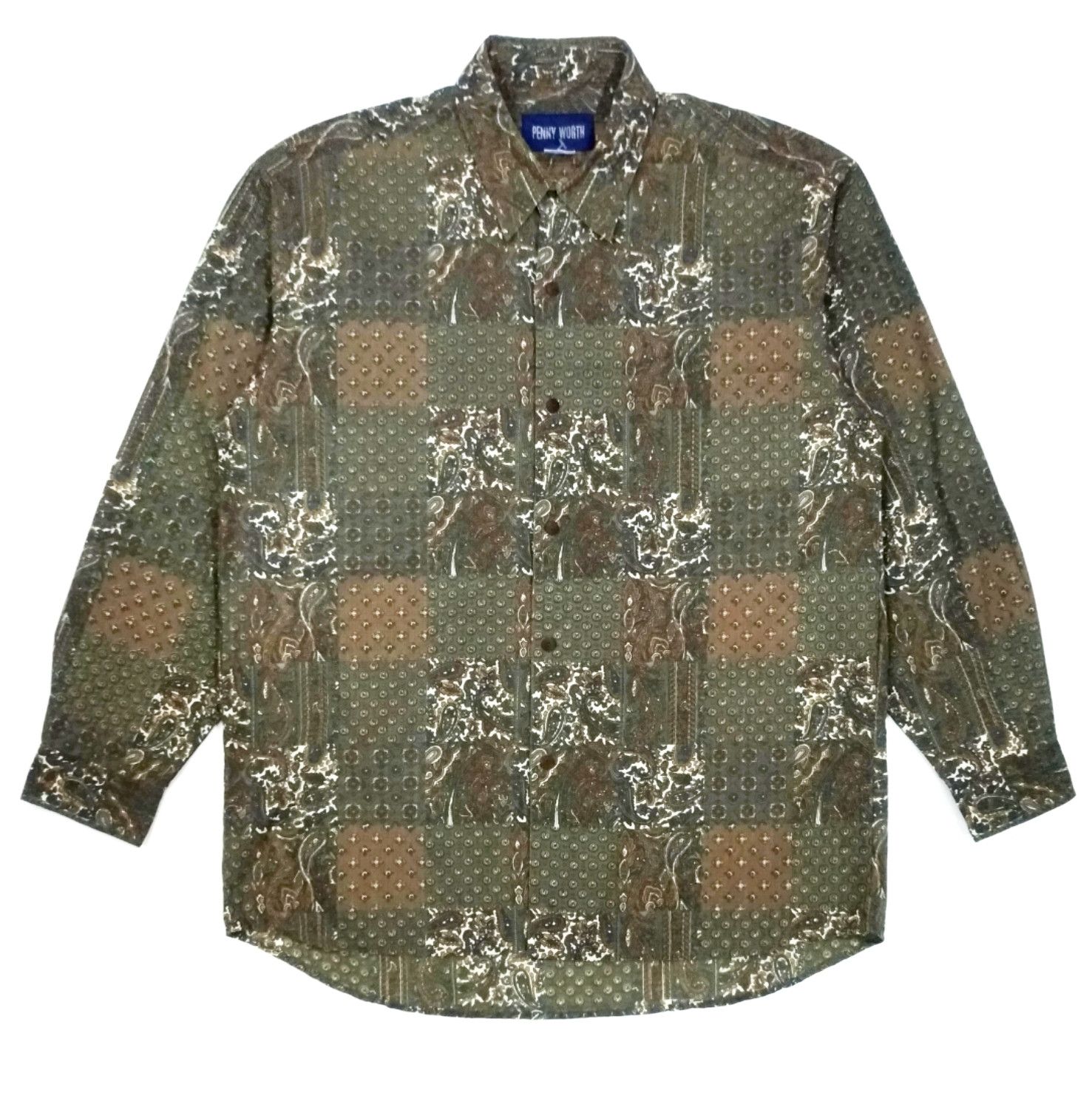 Designer × Japanese Brand RARE! VTG PENNYWORTH MASH BANDANA PAISLEY Size US M / EU 48-50 / 2 - 1 Thumbnail